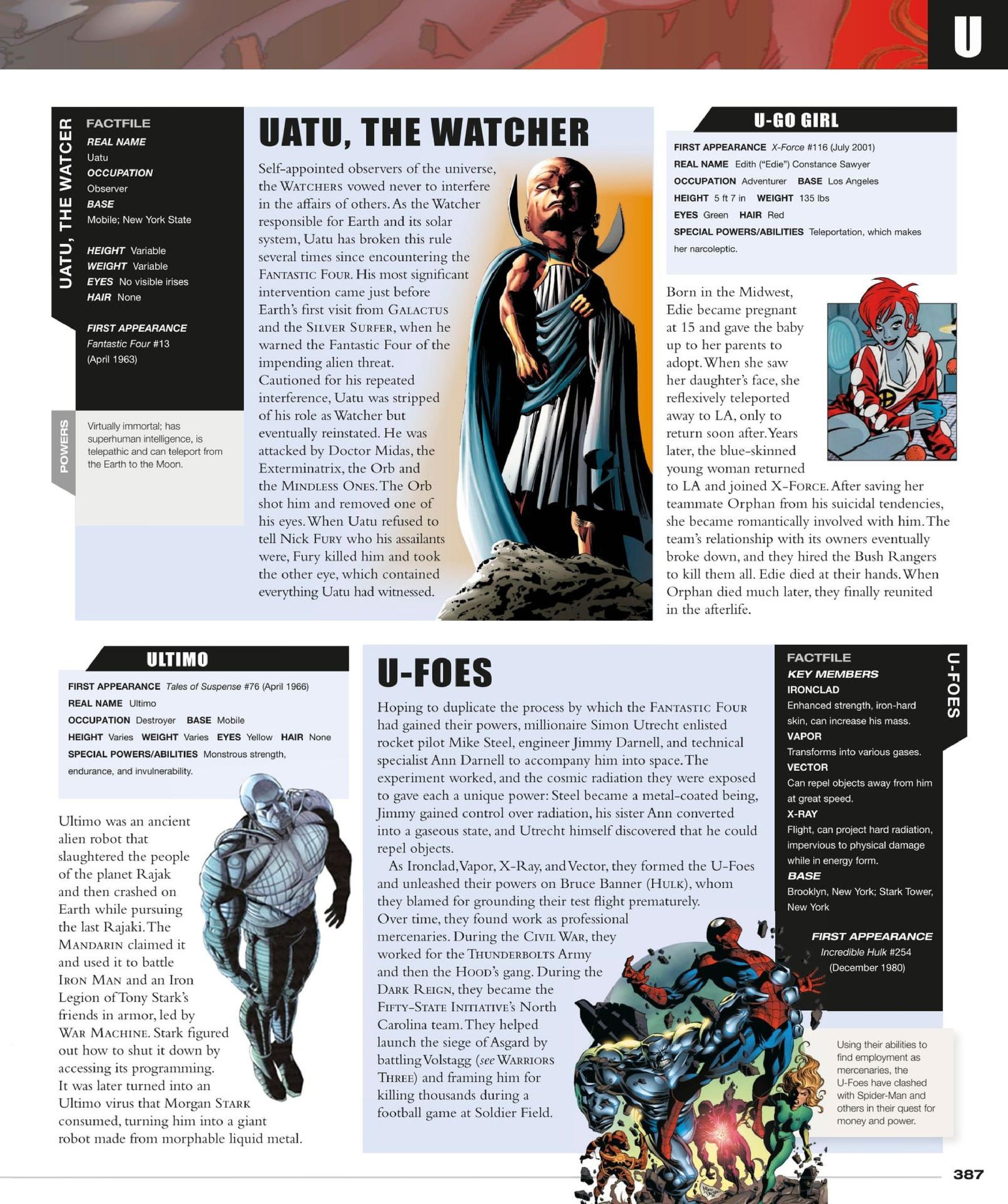 Read online Marvel Encyclopedia, New Edition comic -  Issue # TPB (Part 4) - 90