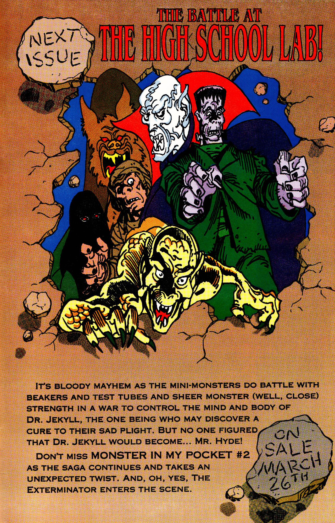 Read online Monster in My Pocket comic -  Issue #1 - 34