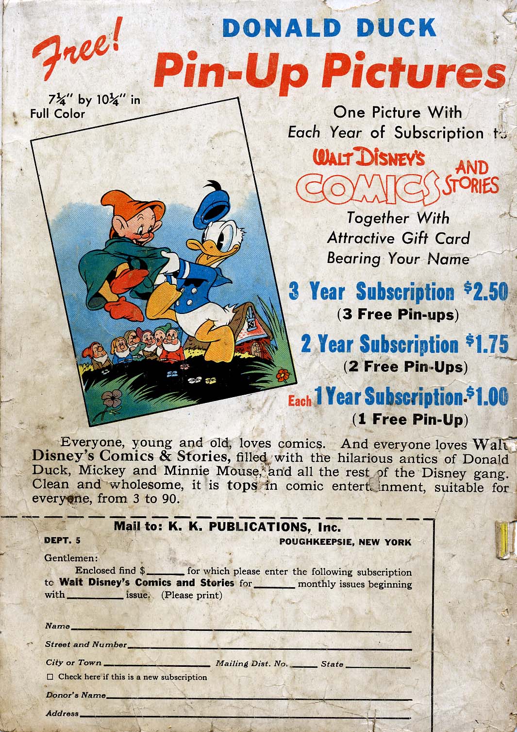 Read online Walt Disney's Comics and Stories comic -  Issue #56 - 52