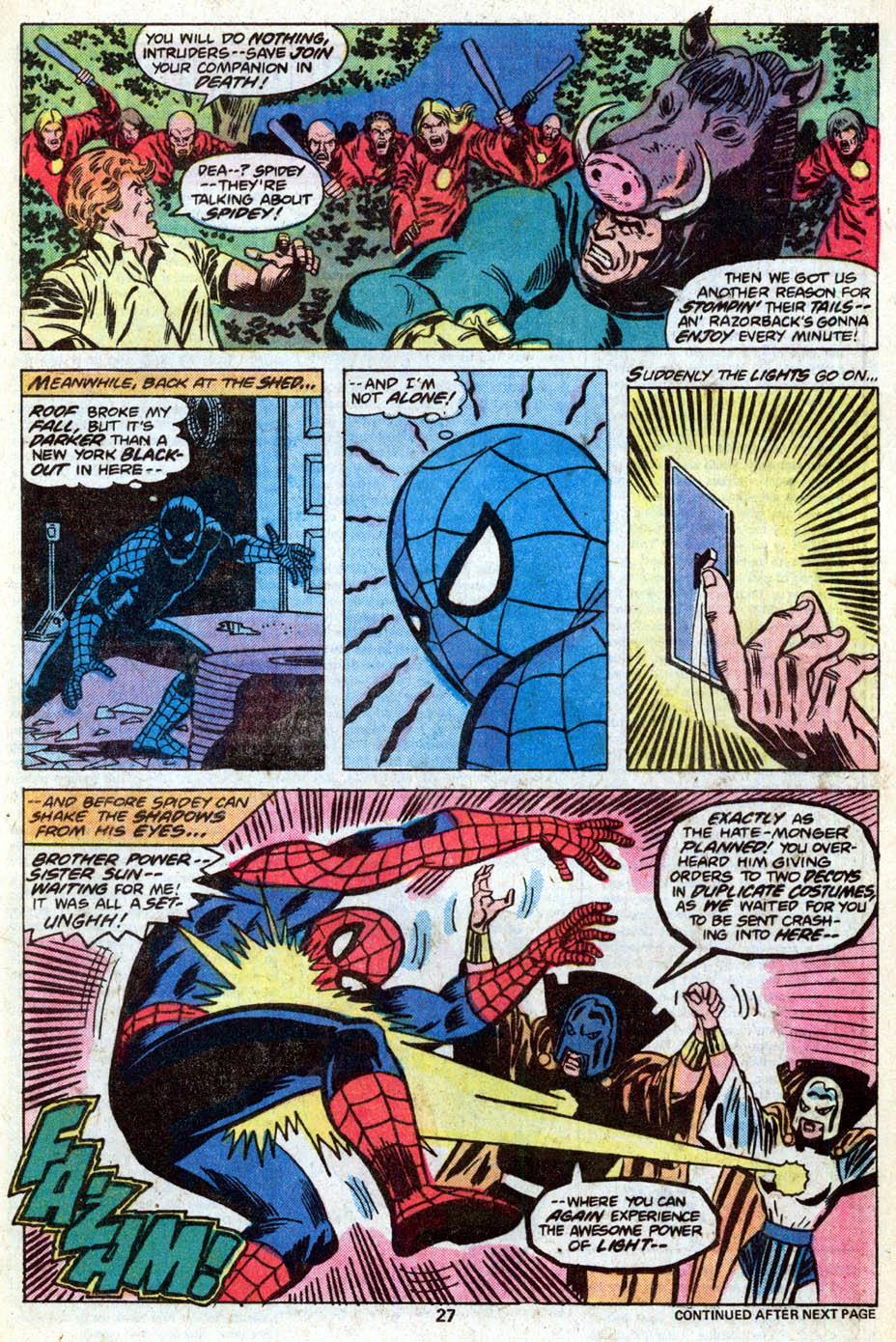 Read online The Spectacular Spider-Man (1976) comic -  Issue #13 - 16