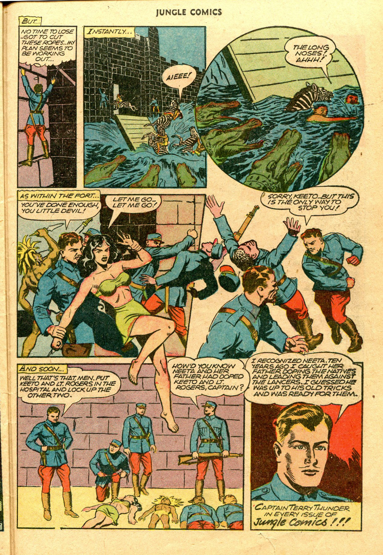 Read online Jungle Comics comic -  Issue #75 - 35