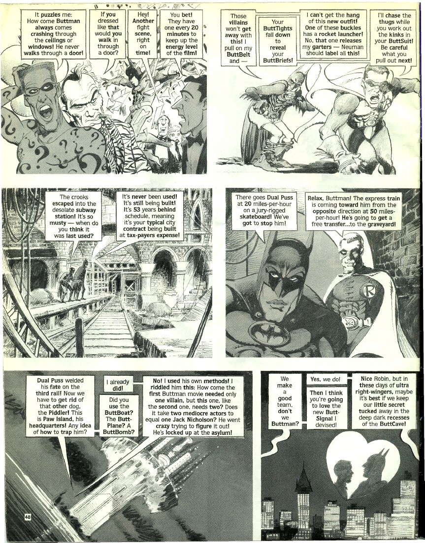 Read online Mad Batman Spectacular comic -  Issue # Full - 51