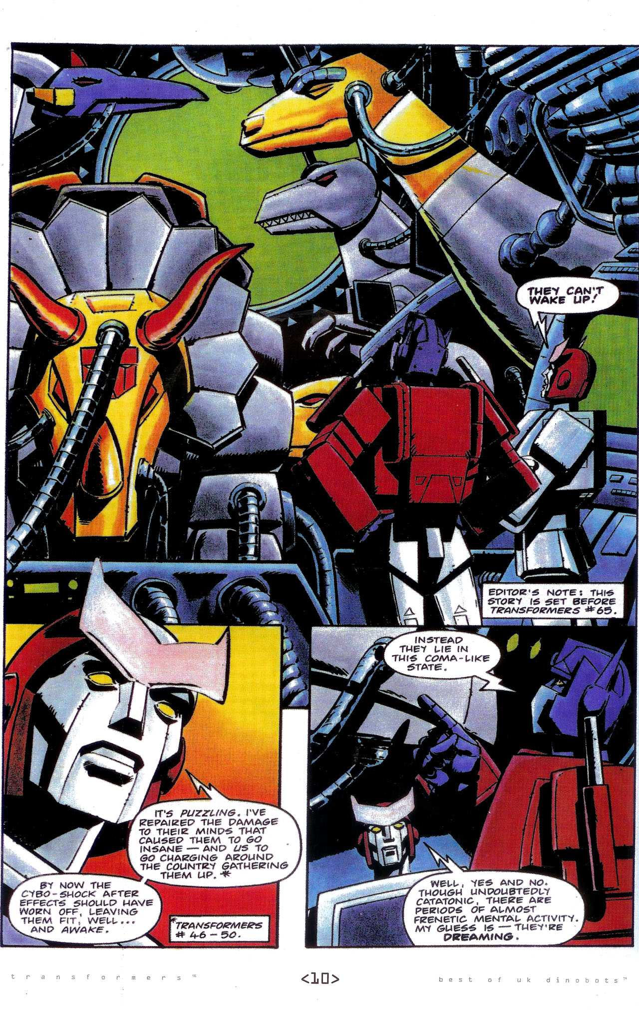 Read online The Transformers: Best of UK: Dinobots comic -  Issue #4 - 13