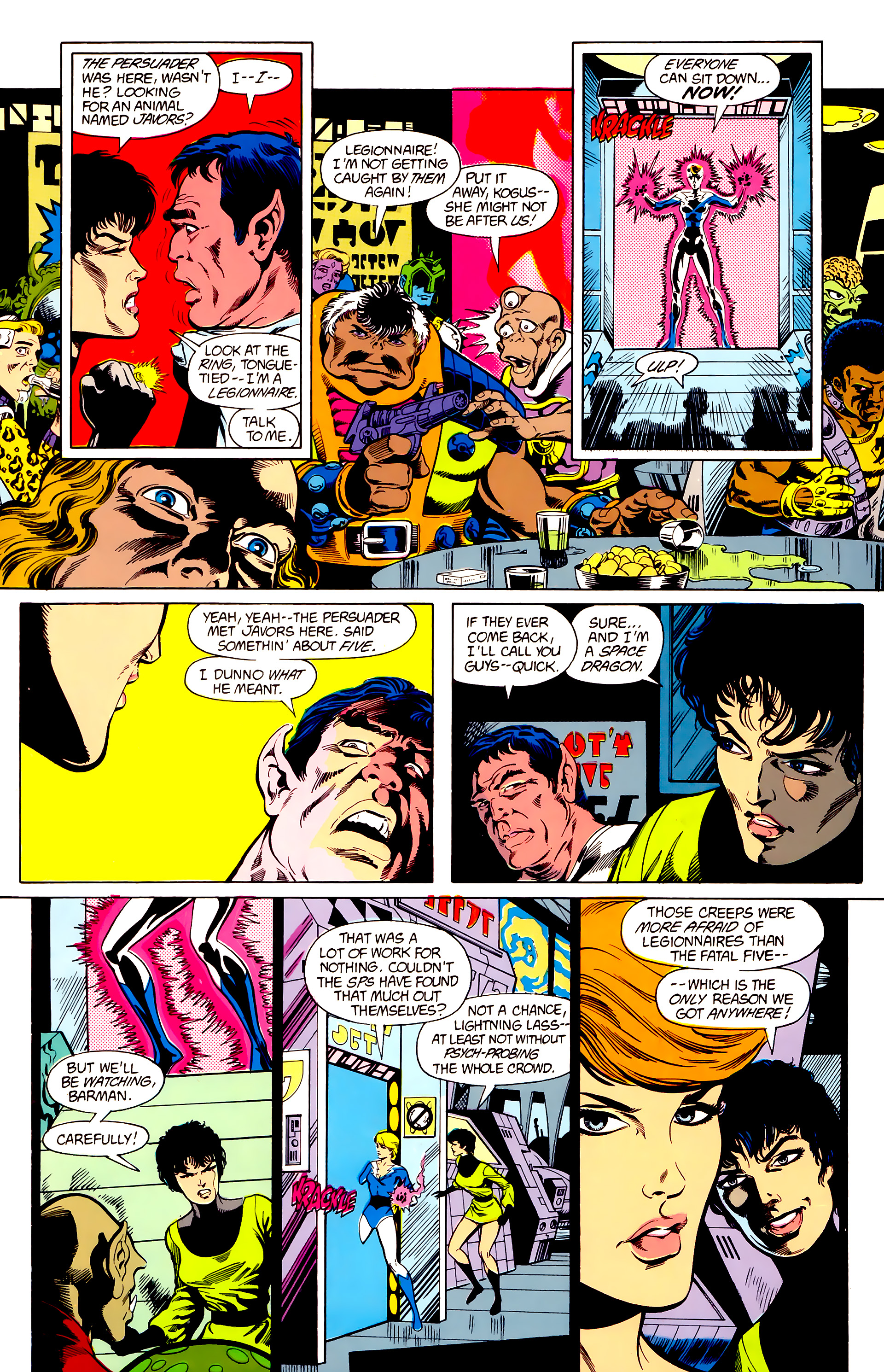 Read online Legion of Super-Heroes (1984) comic -  Issue #23 - 9