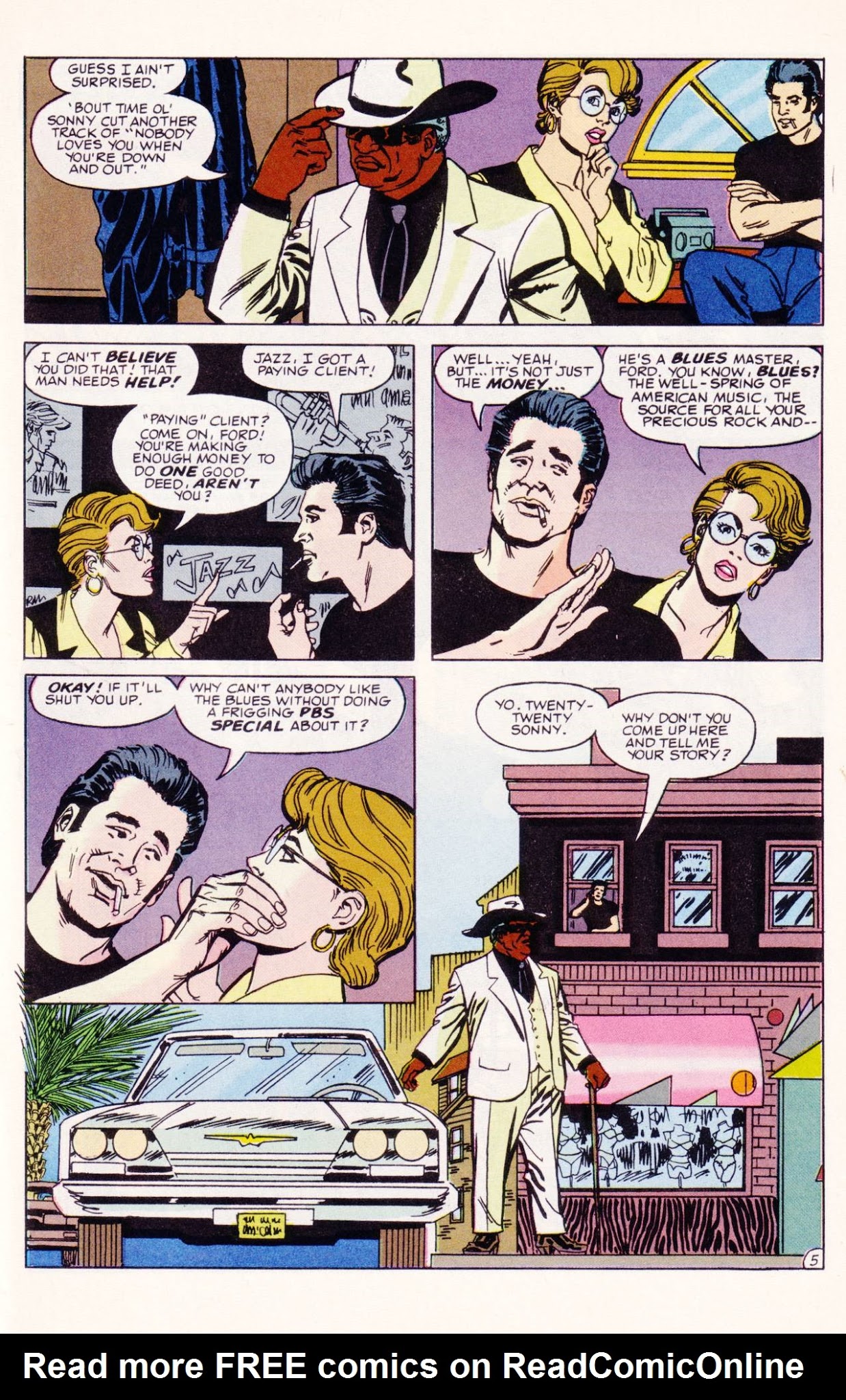 Read online The Adventures Of Ford Fairlane comic -  Issue #3 - 6
