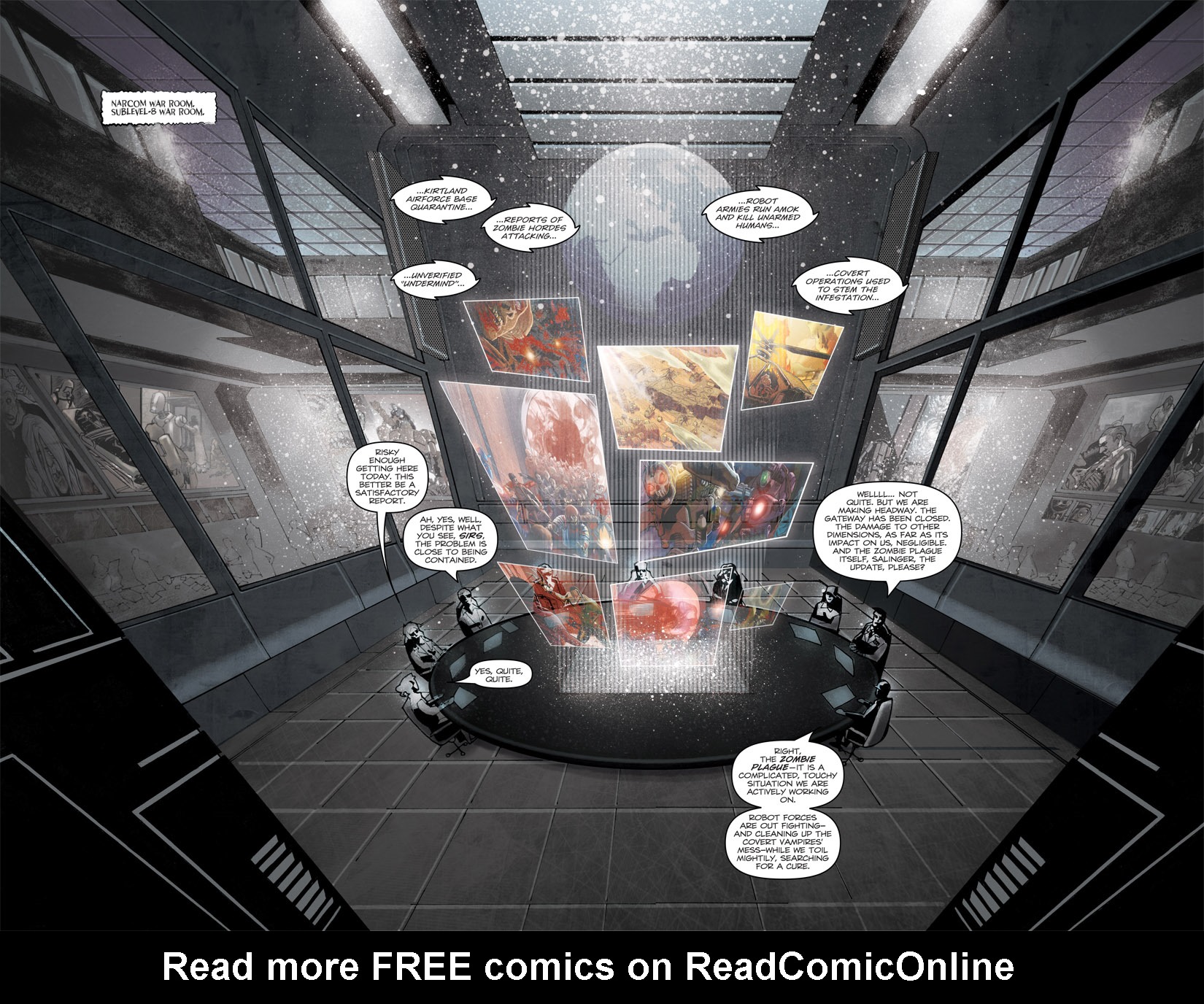 Read online Zombies vs Robots: Undercity comic -  Issue #1 - 6