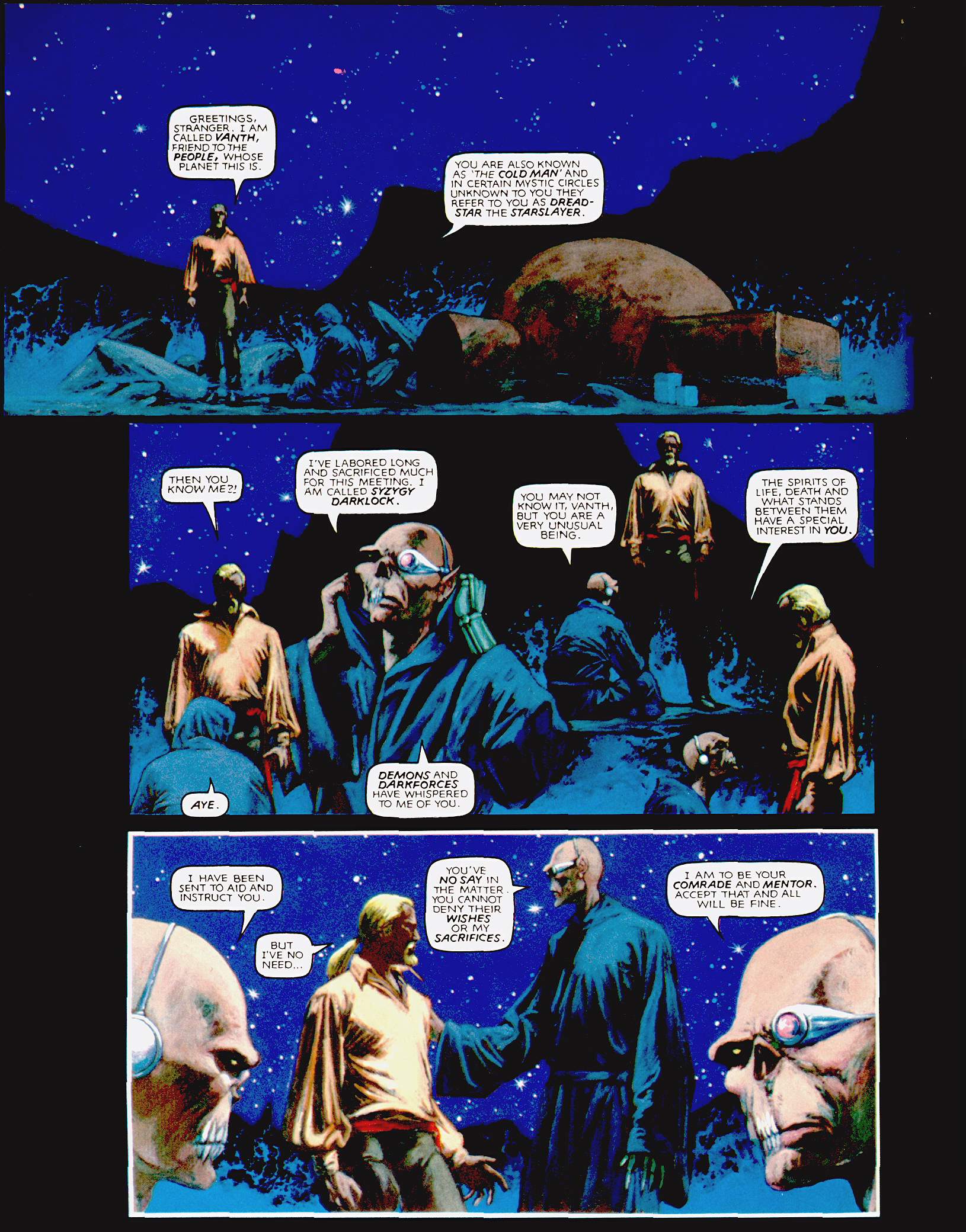 Read online Marvel Graphic Novel comic -  Issue #3 - Dreadstar - 16
