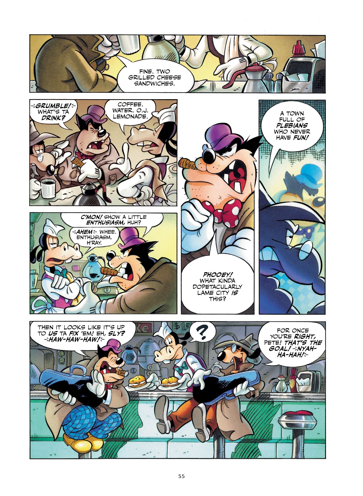 Walt Disney's Mickey and Donald: For Whom the Doorbell Tolls and Other Tales Inspired by Hemingway issue TPB (Part 1) - Page 56