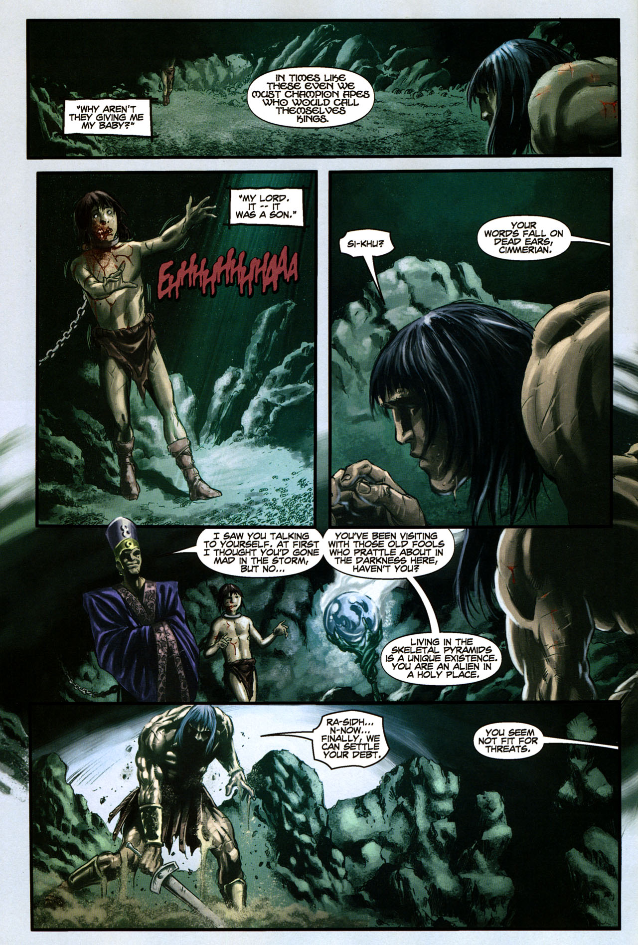 Read online Conan and the Midnight God comic -  Issue #5 - 6