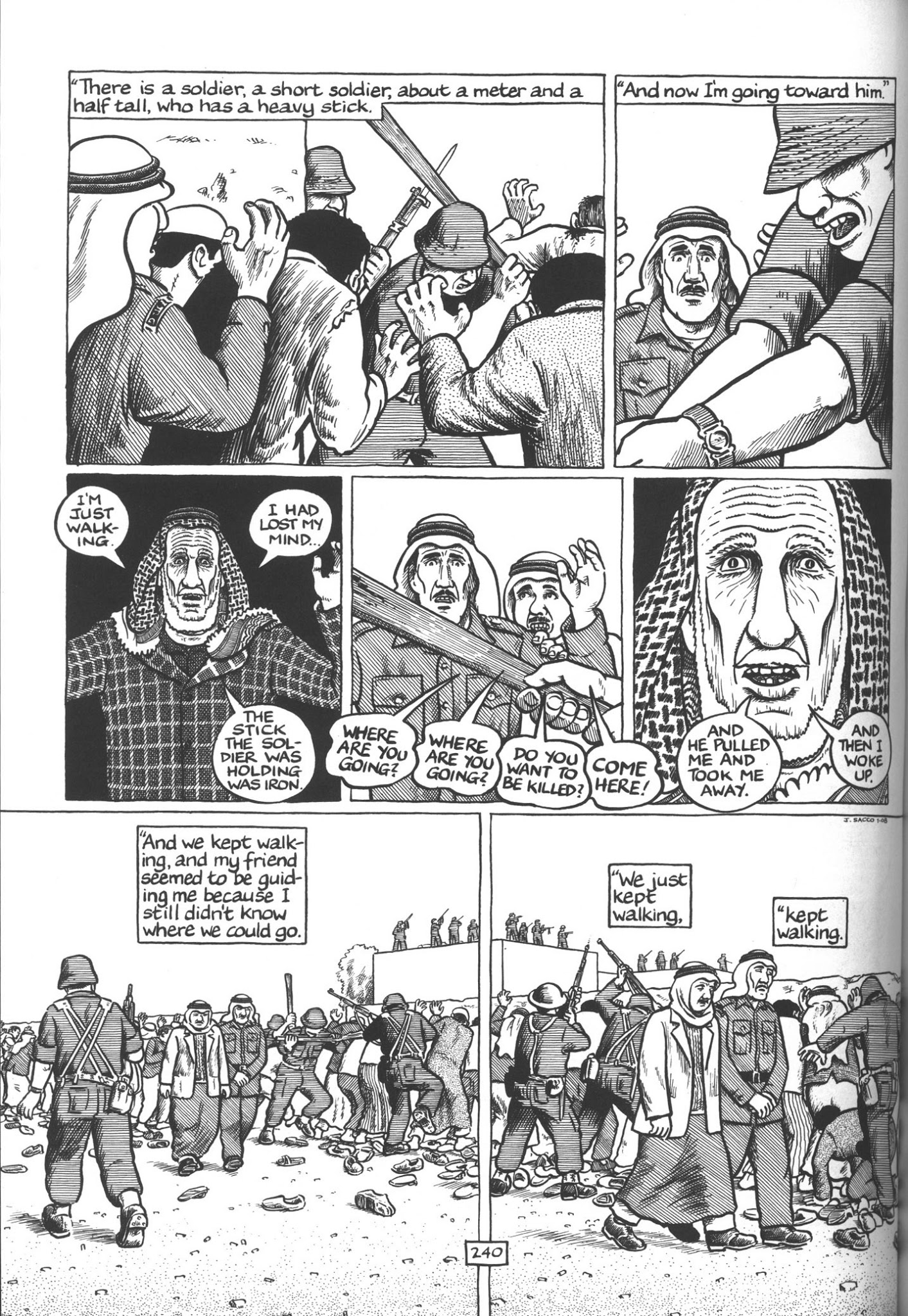 Read online Footnotes in Gaza comic -  Issue # TPB - 259