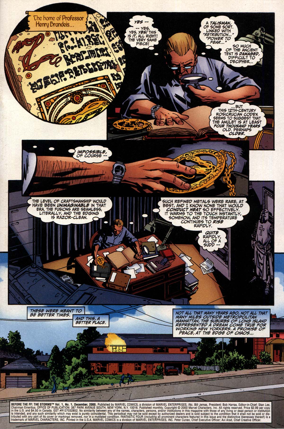 Read online Before the FF: The Storms comic -  Issue #1 - 2