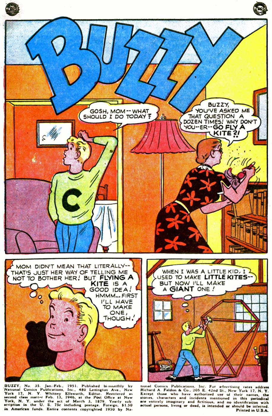 Read online Buzzy comic -  Issue #35 - 3