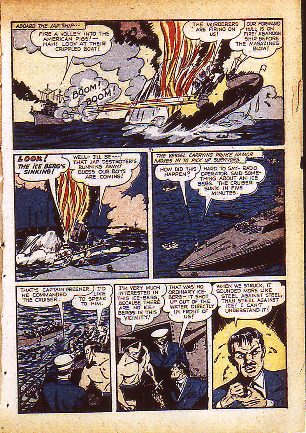 Read online Sub-Mariner Comics comic -  Issue #9 - 6