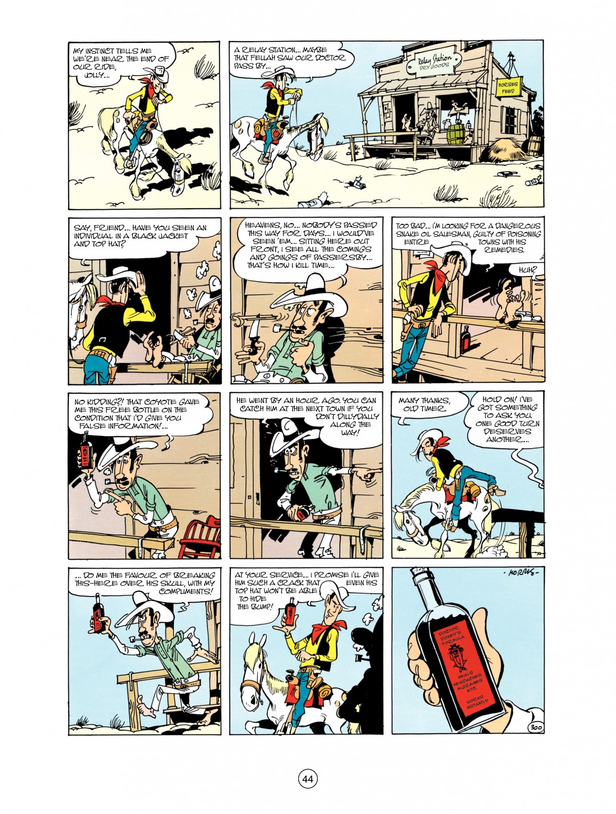 Read online A Lucky Luke Adventure comic -  Issue #38 - 44