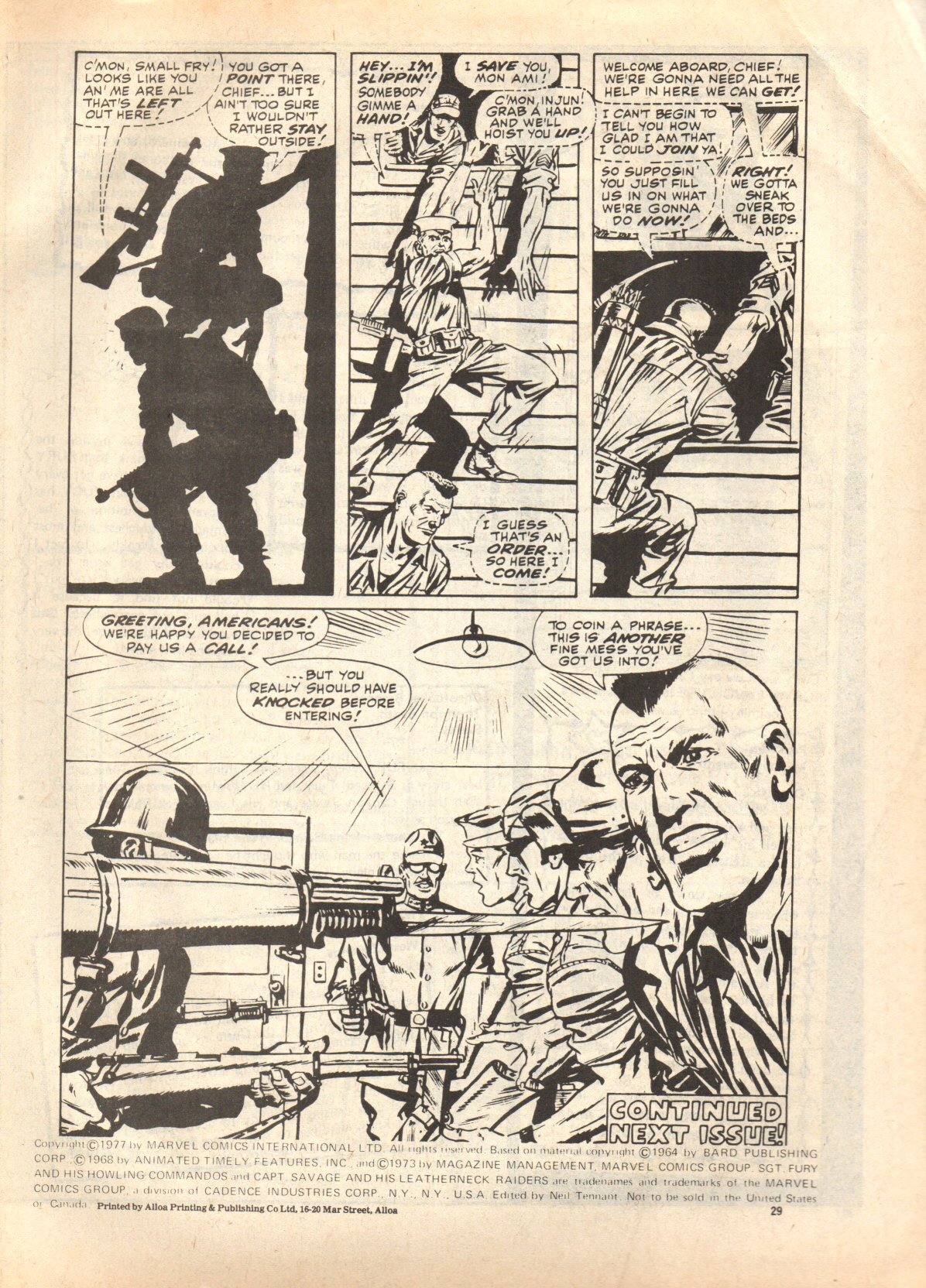 Read online Fury (1977) comic -  Issue #14 - 29