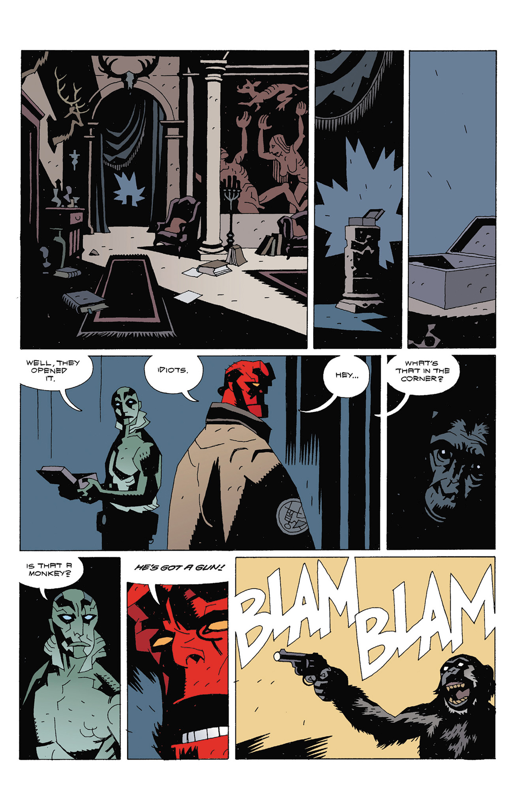 Read online Hellboy: The Right Hand of Doom comic -  Issue # TPB - 91