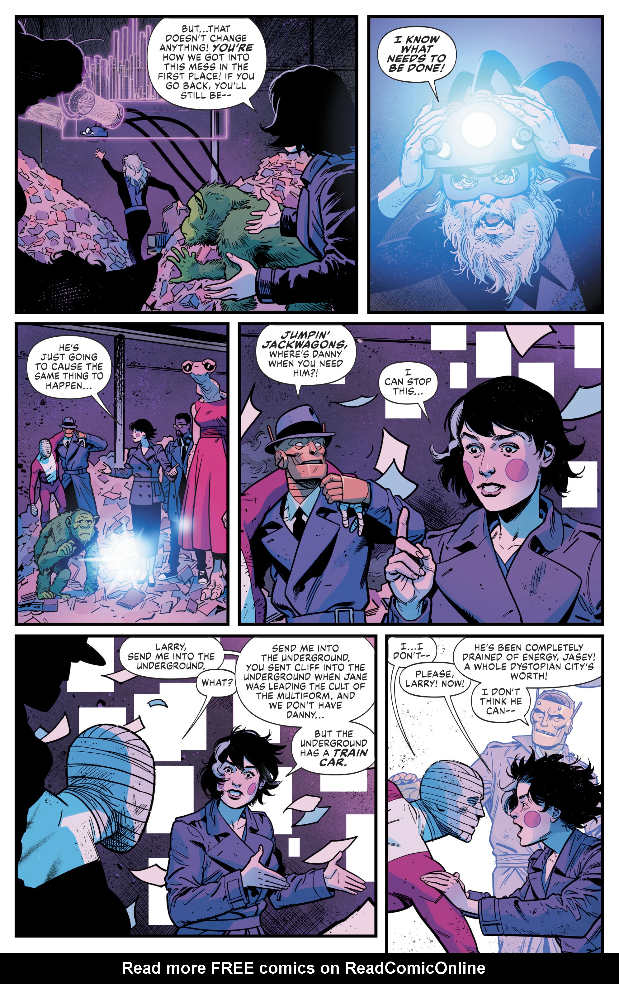 Read online Doom Patrol: Weight of the Worlds comic -  Issue #3 - 21