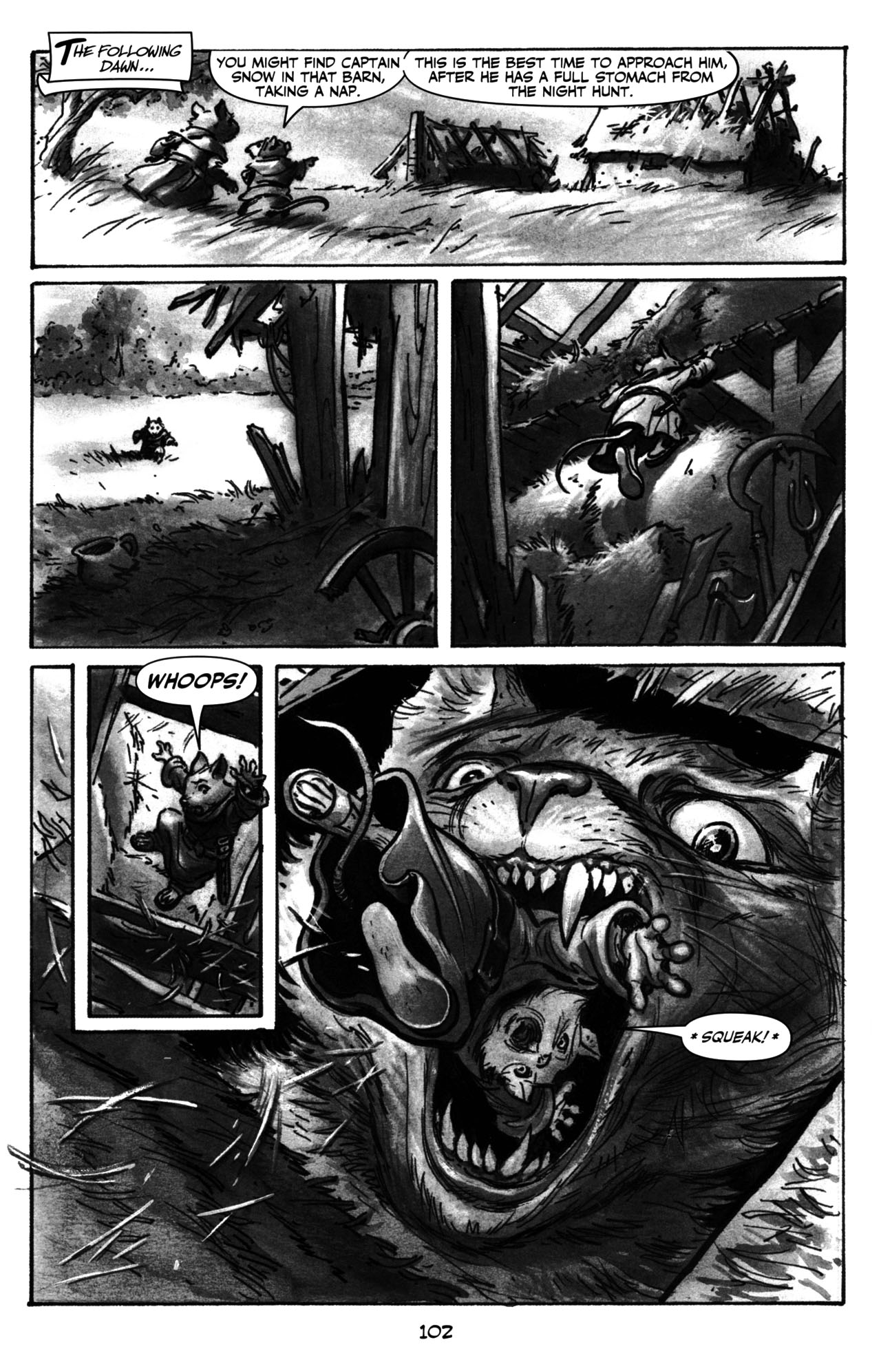 Read online Redwall: The Graphic Novel comic -  Issue # TPB - 107