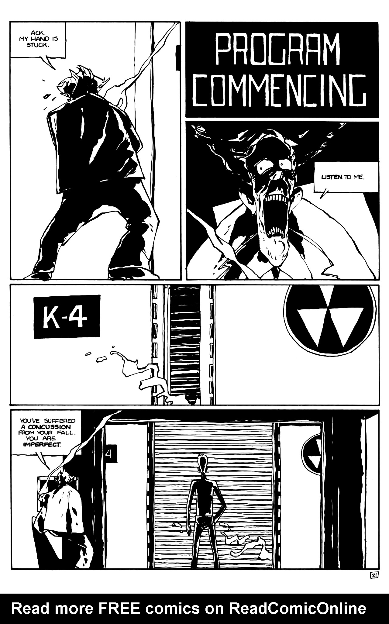 Read online Eddy Current comic -  Issue #4 - 23