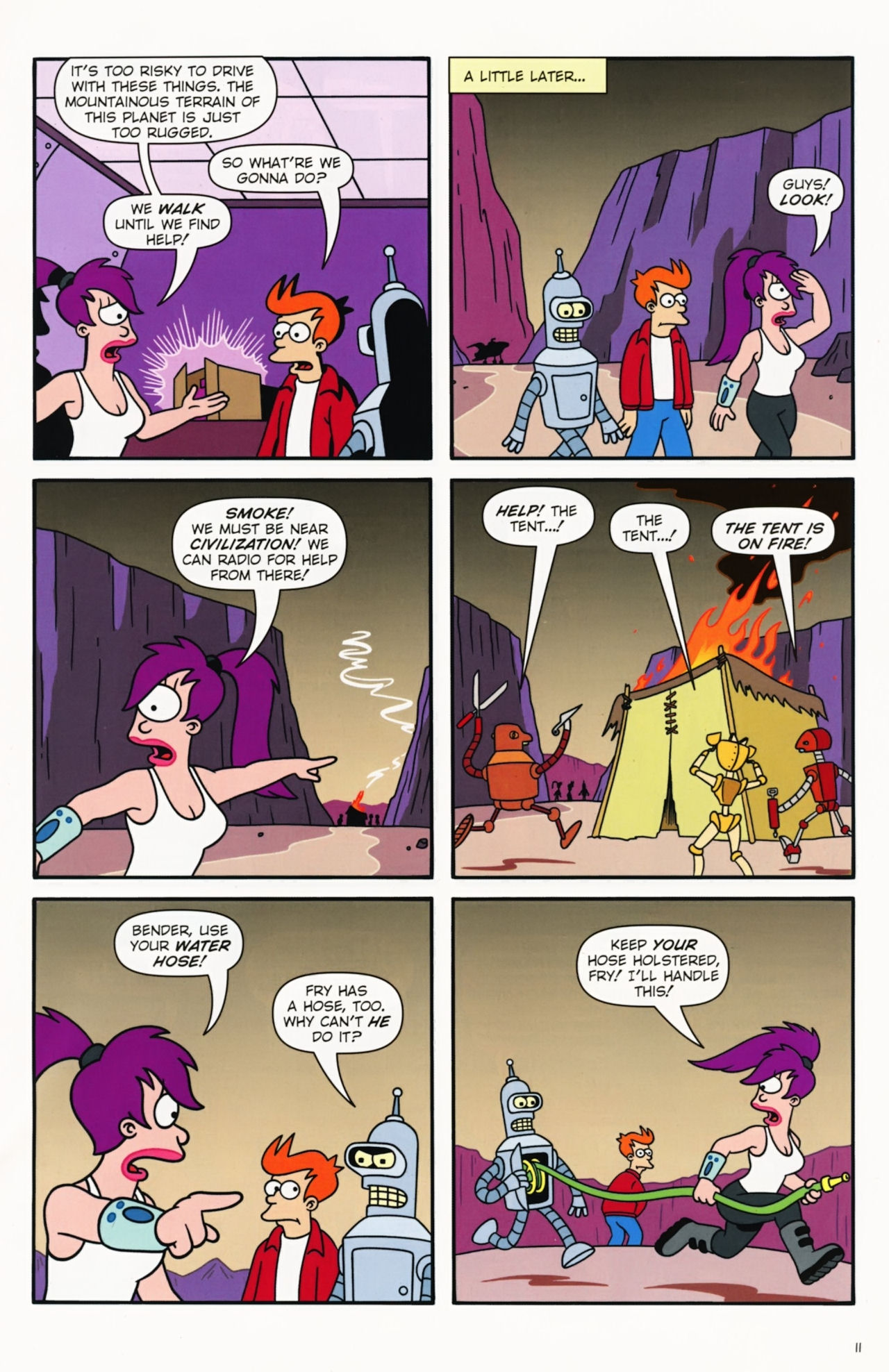 Read online Futurama Comics comic -  Issue #53 - 10