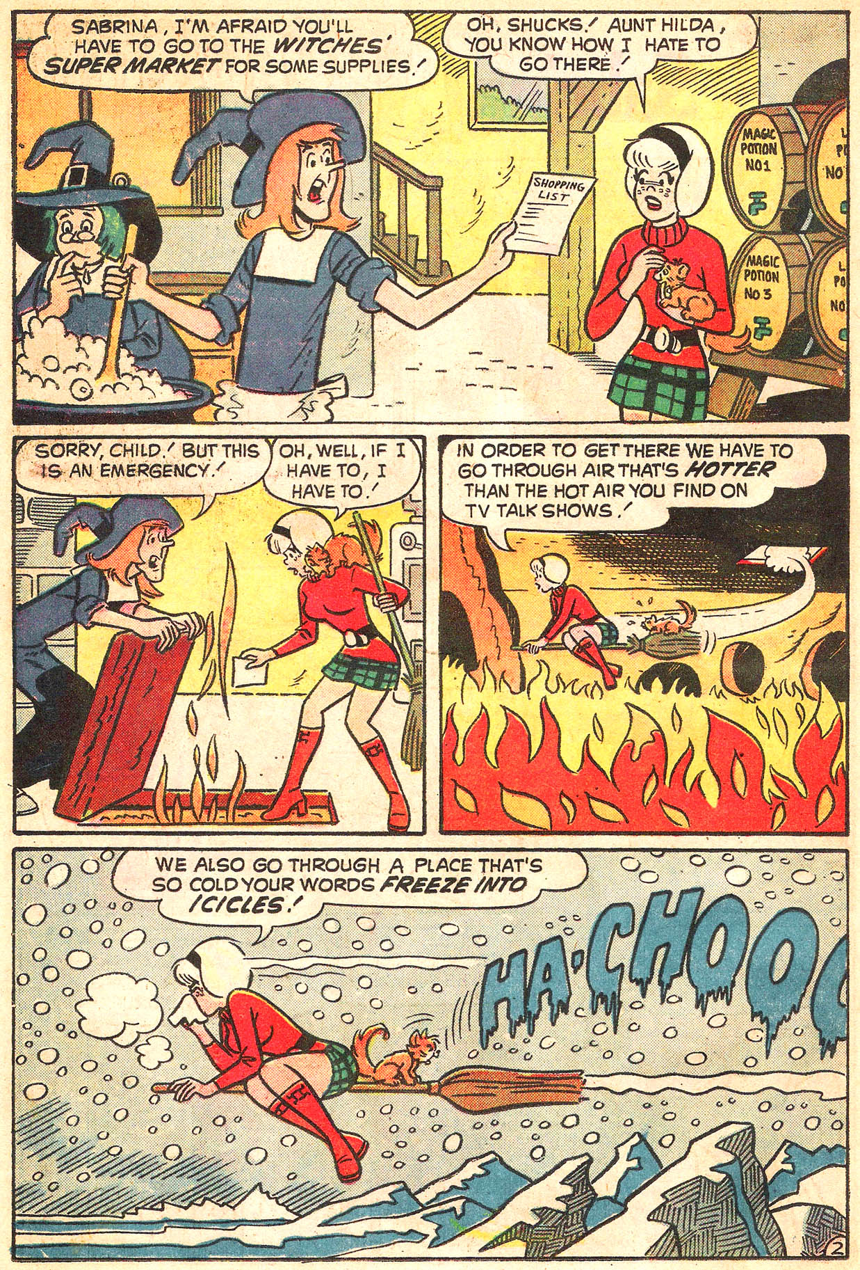 Read online Sabrina The Teenage Witch (1971) comic -  Issue #20 - 14