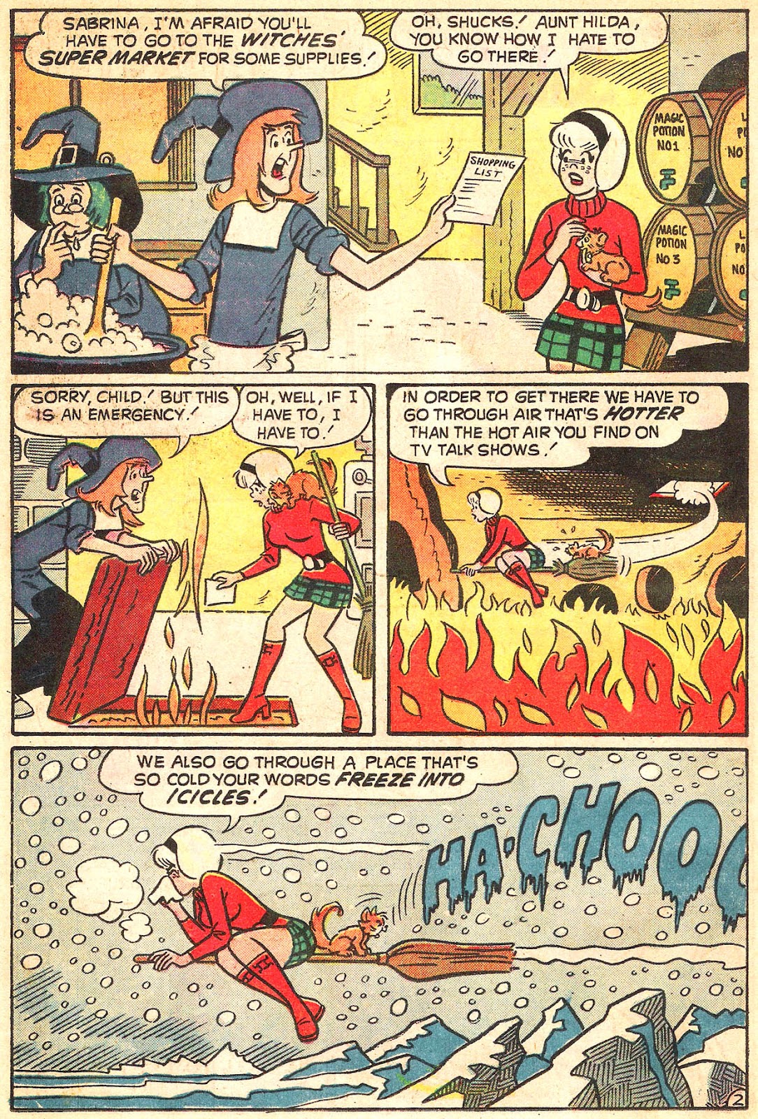 Sabrina The Teenage Witch (1971) Issue #20 #20 - English 14 Sabrina The Teenage Witch (1971) Issue #20 #20 - English 14