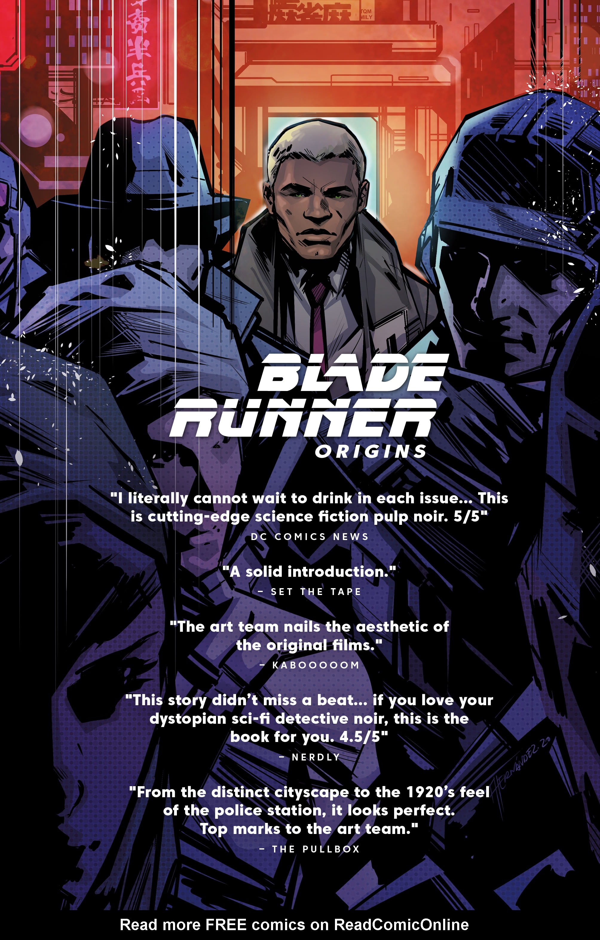 Read online Blade Runner Origins comic -  Issue #4 - 34