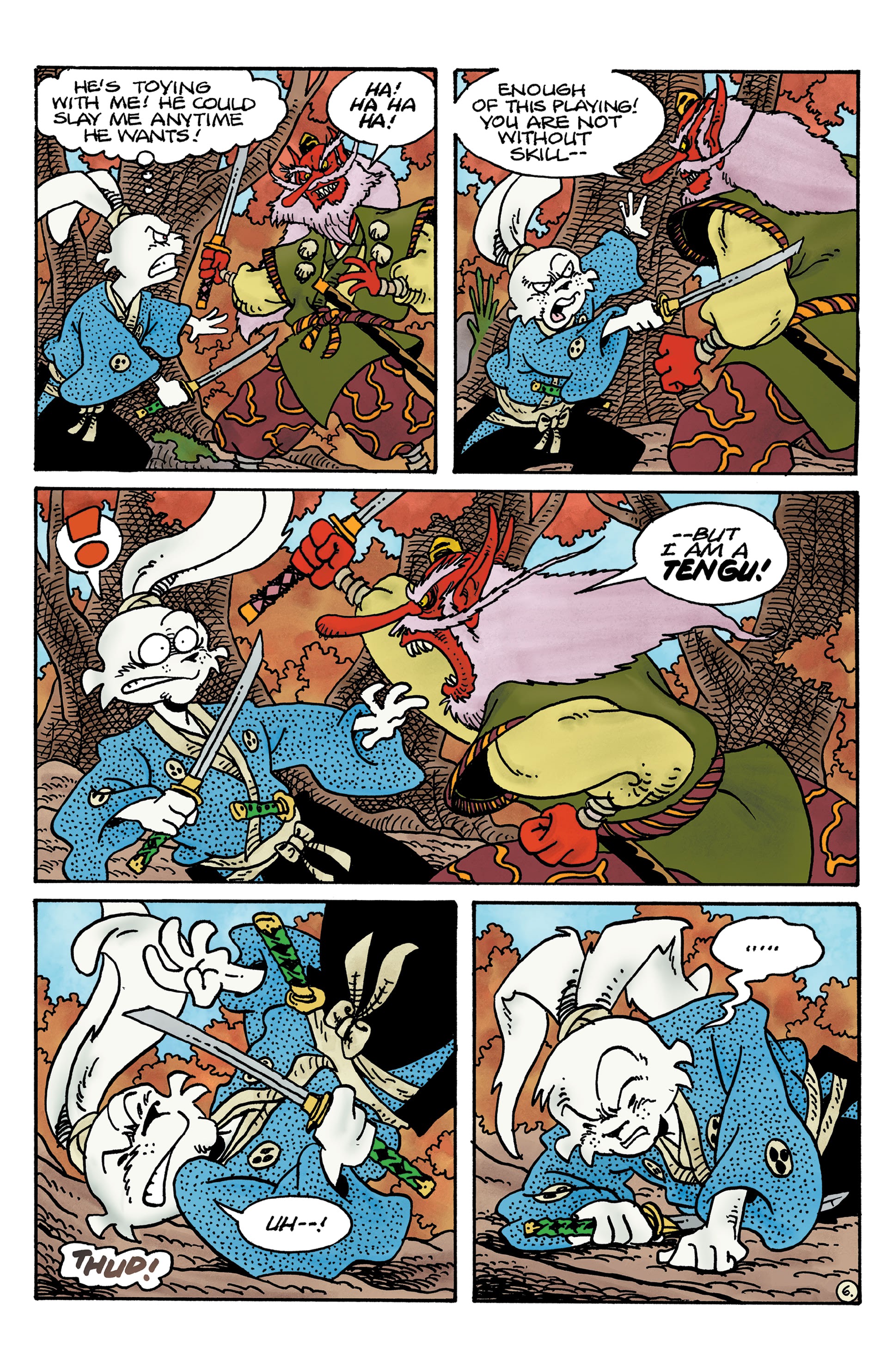 Read online Chibi-Usagi: Attack of the Heebie Chibis comic -  Issue # TPB - 128