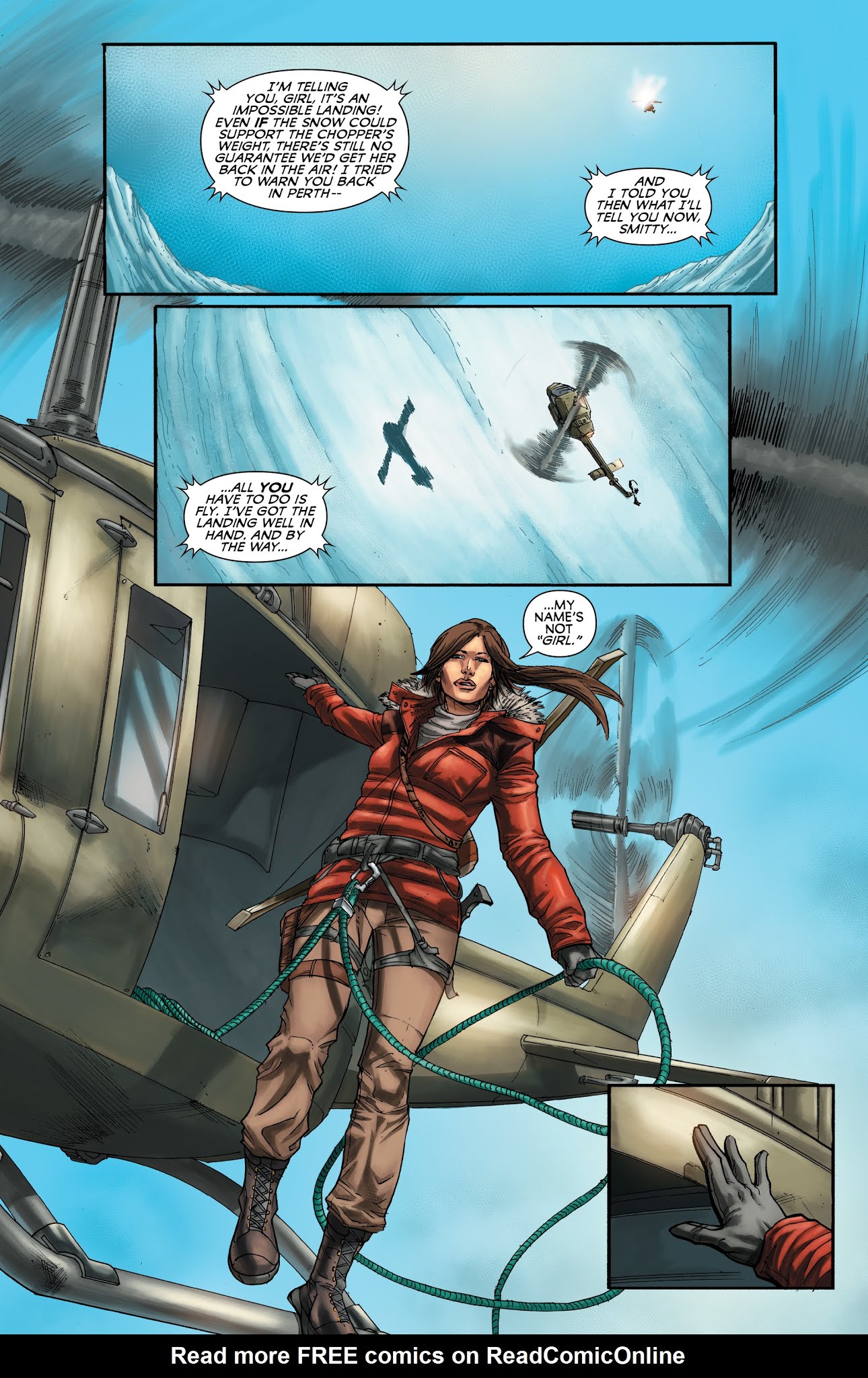 Read online Tomb Raider: Inferno comic -  Issue #1 - 5