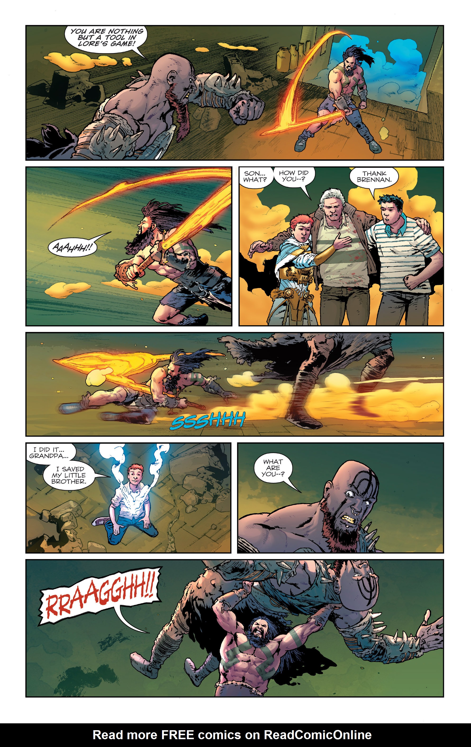 Read online Birthright (2014) comic -  Issue #18 - 17