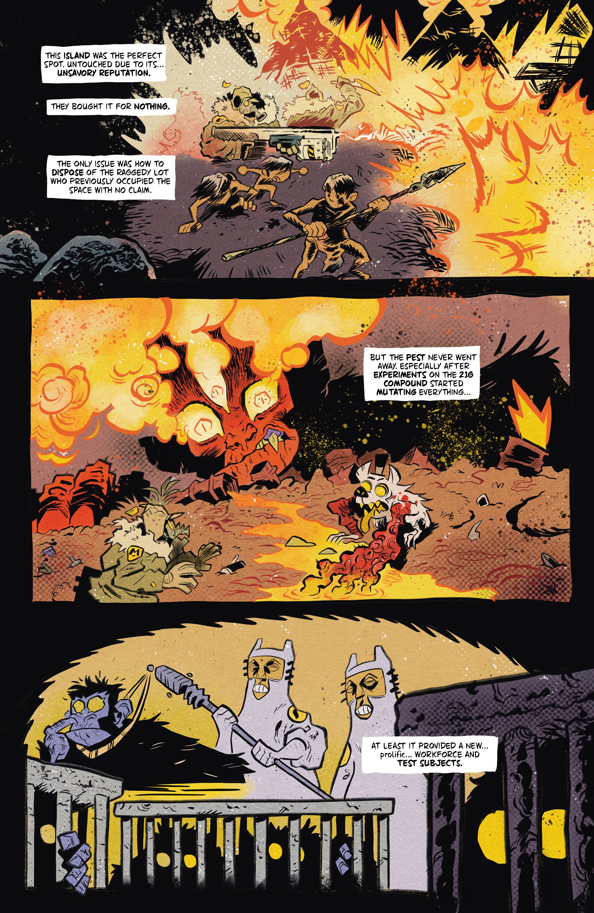 Read online Monkey Meat comic -  Issue #1 - 10
