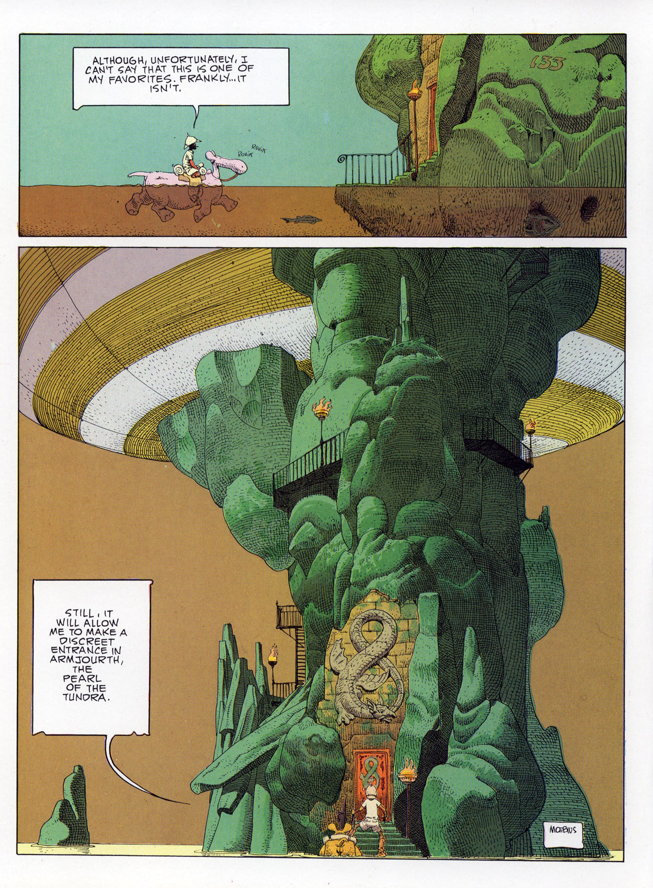 Read online Epic Graphic Novel: Moebius comic -  Issue # TPB 3 - 42