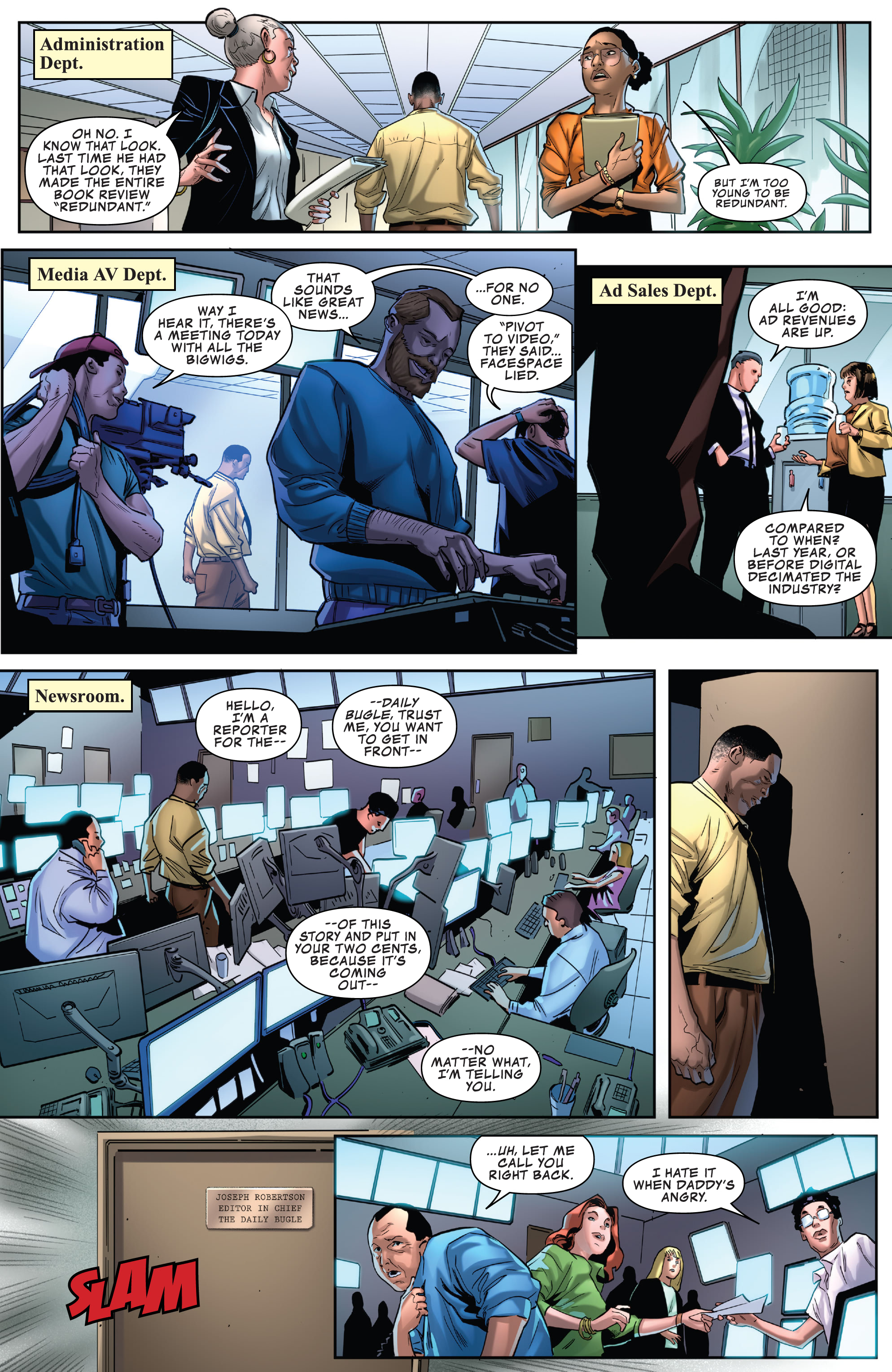 Read online Amazing Spider-Man: The Daily Bugle comic -  Issue #1 - 4