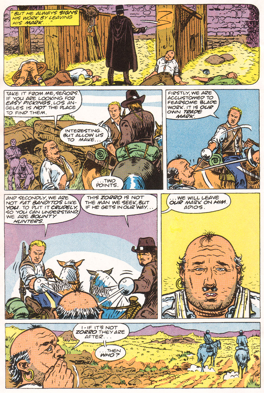 Read online Zorro (1990) comic -  Issue #8 - 4