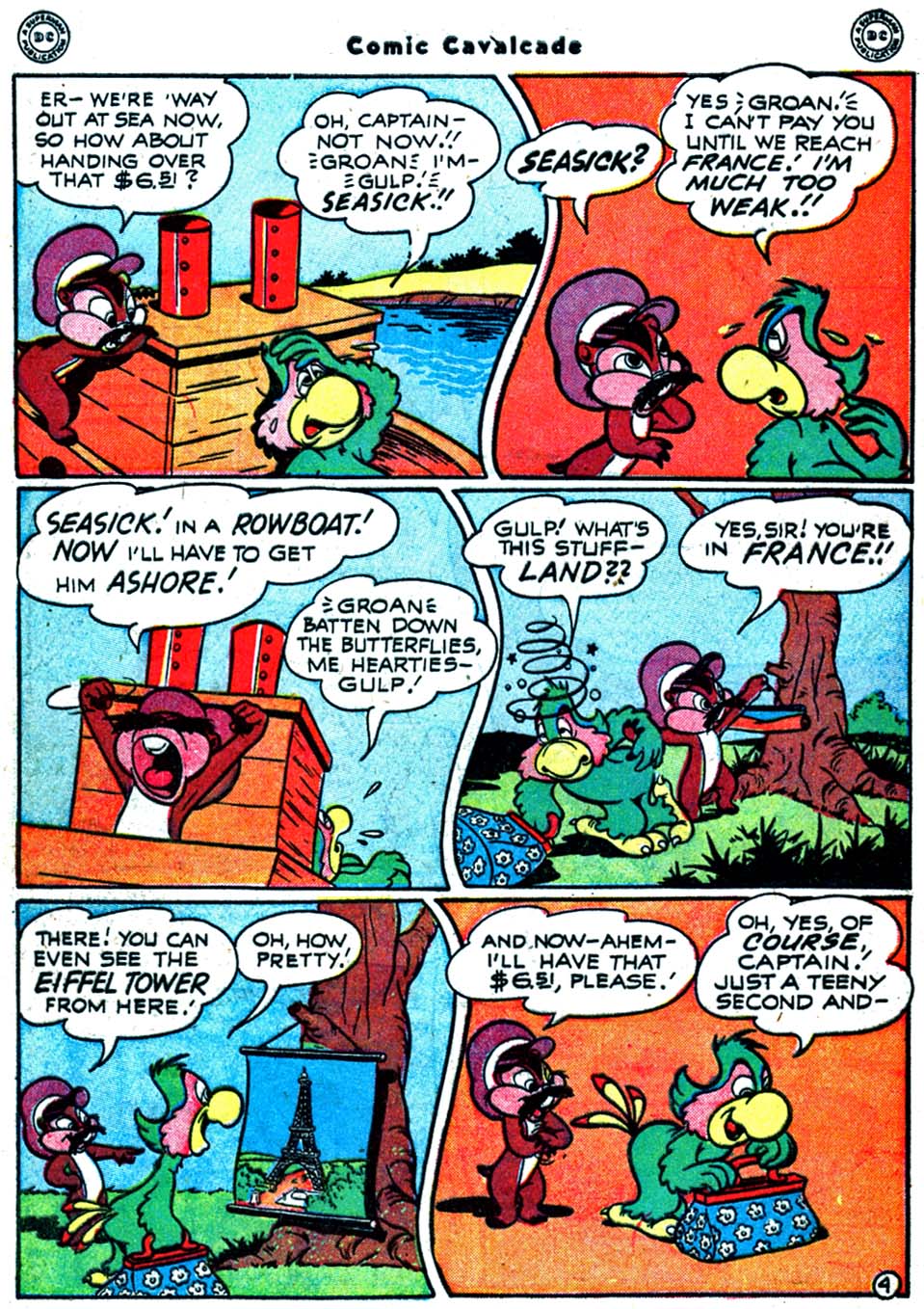 Read online Comic Cavalcade comic -  Issue #32 - 52