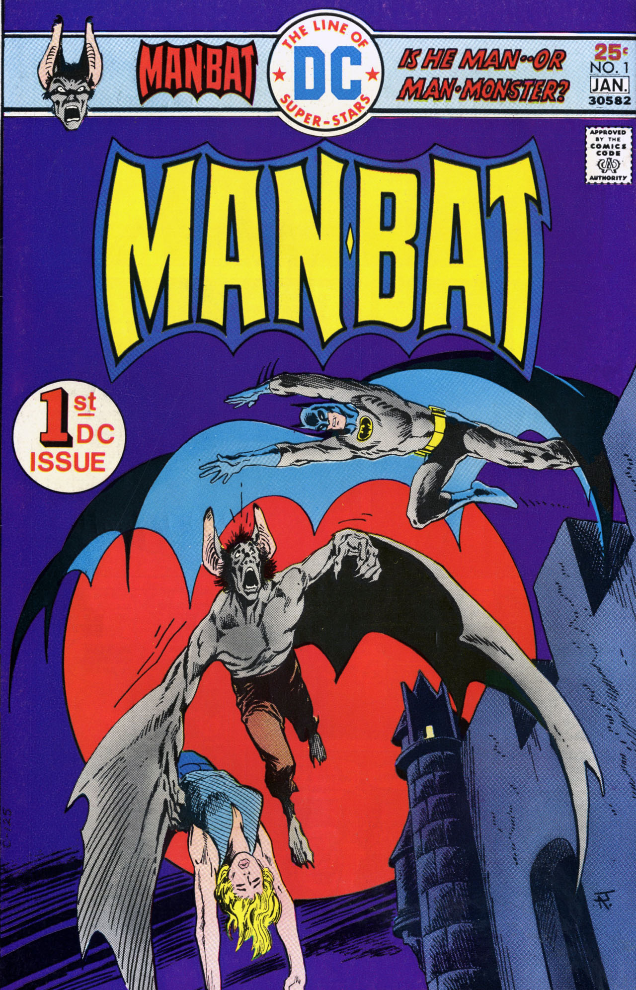 Read online Man-Bat comic -  Issue #1 - 1