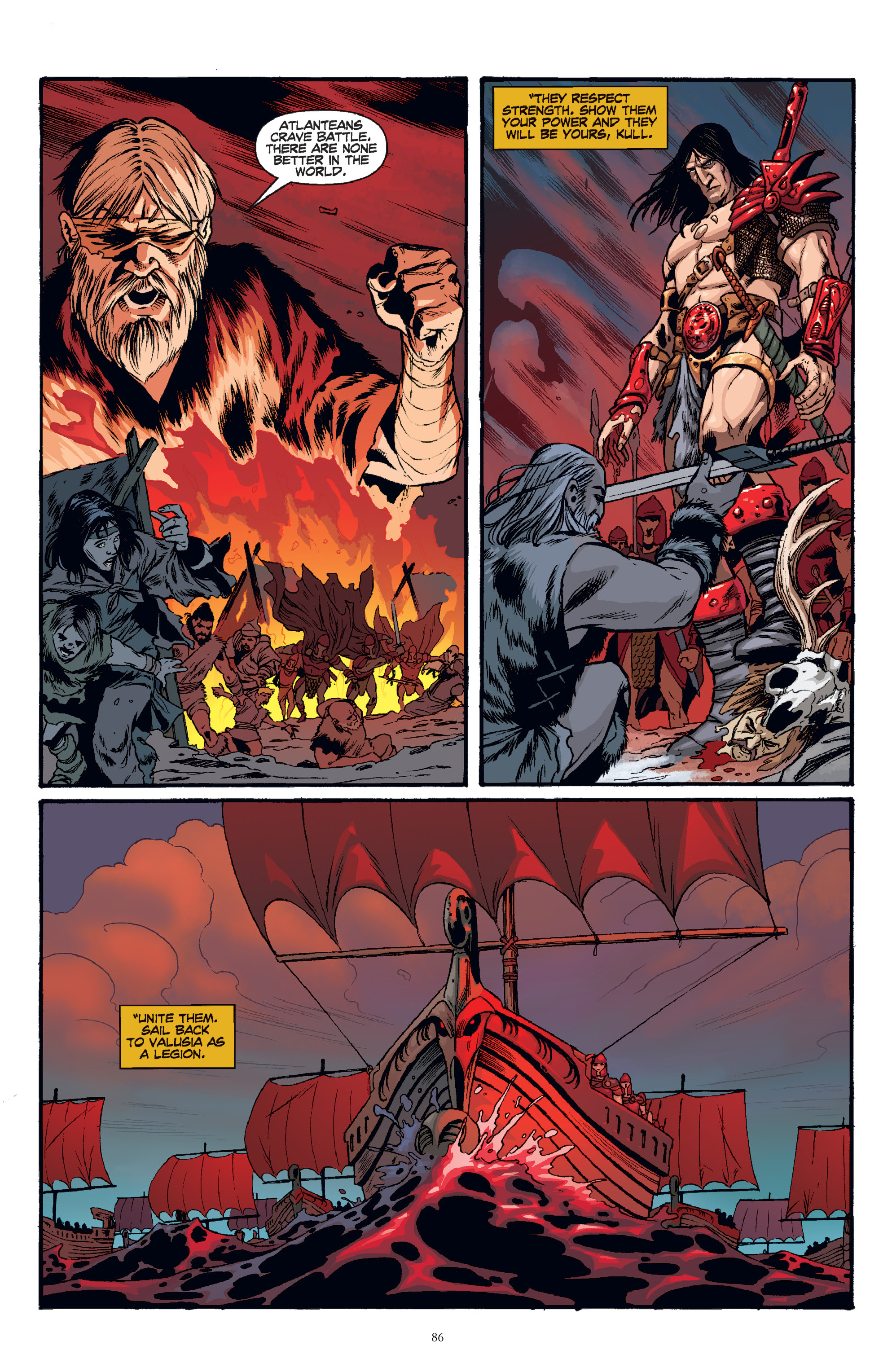 Read online Kull: The Hate Witch comic -  Issue # TPB - 87