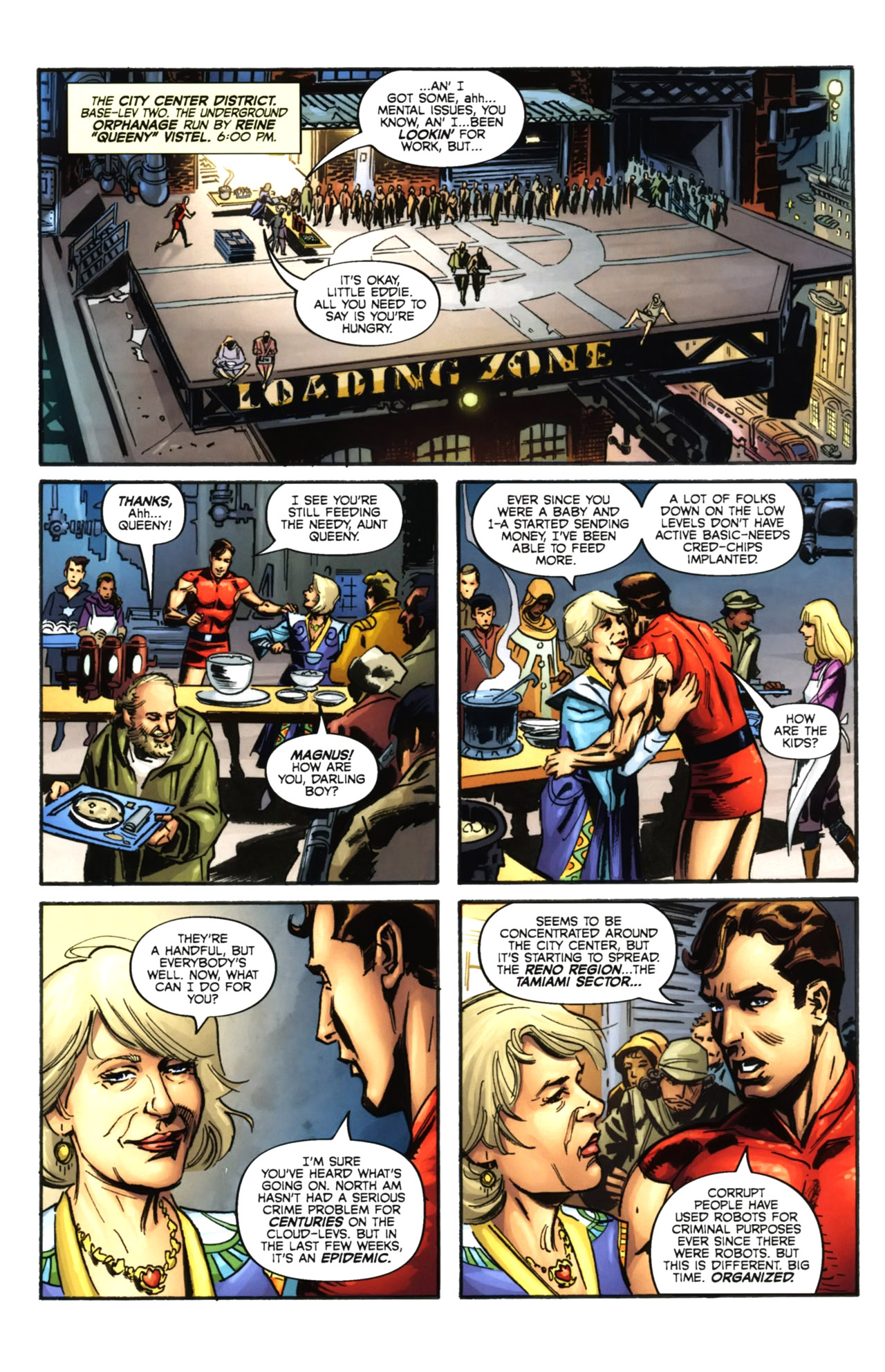 Read online Magnus, Robot Fighter (2010) comic -  Issue #1 - 20
