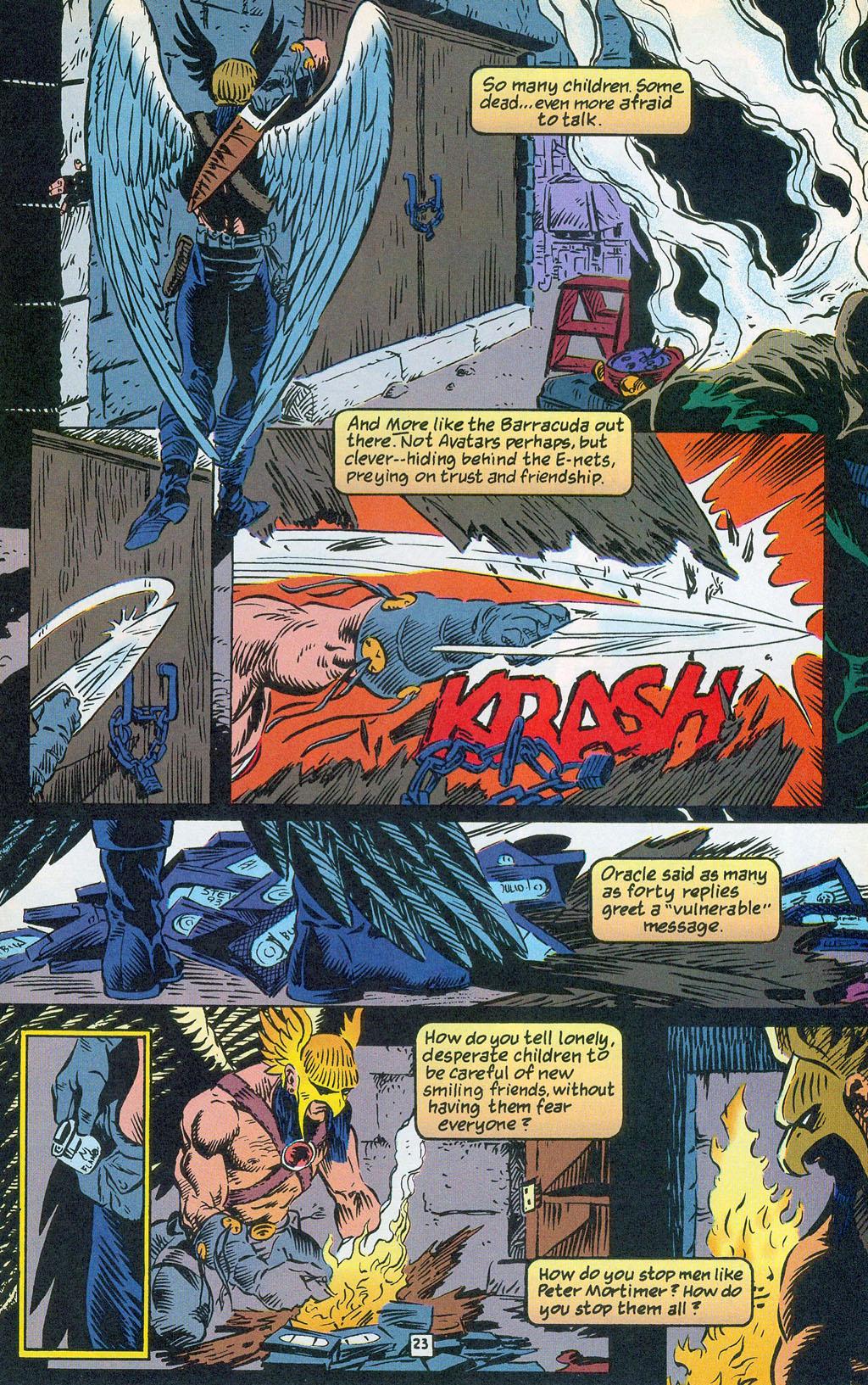 Hawkman (1993) Issue #15 #18 - English 24