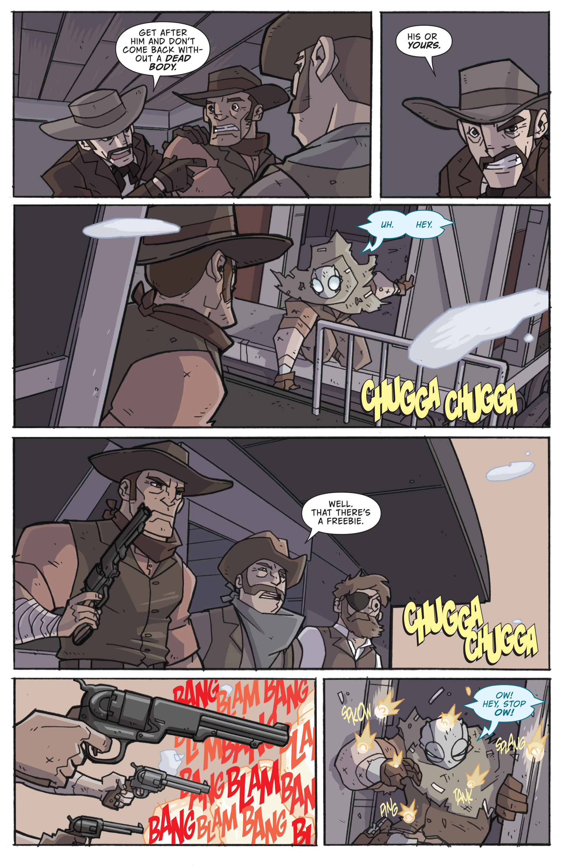 Read online Atomic Robo and the Knights of the Golden Circle comic -  Issue #3 - 15