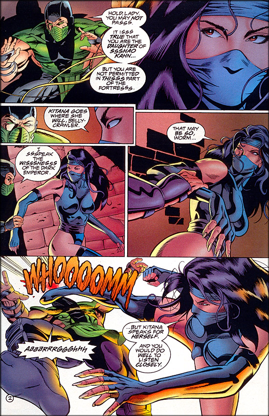 Read online Mortal Kombat: Kitana And Mileena comic -  Issue # Full - 3