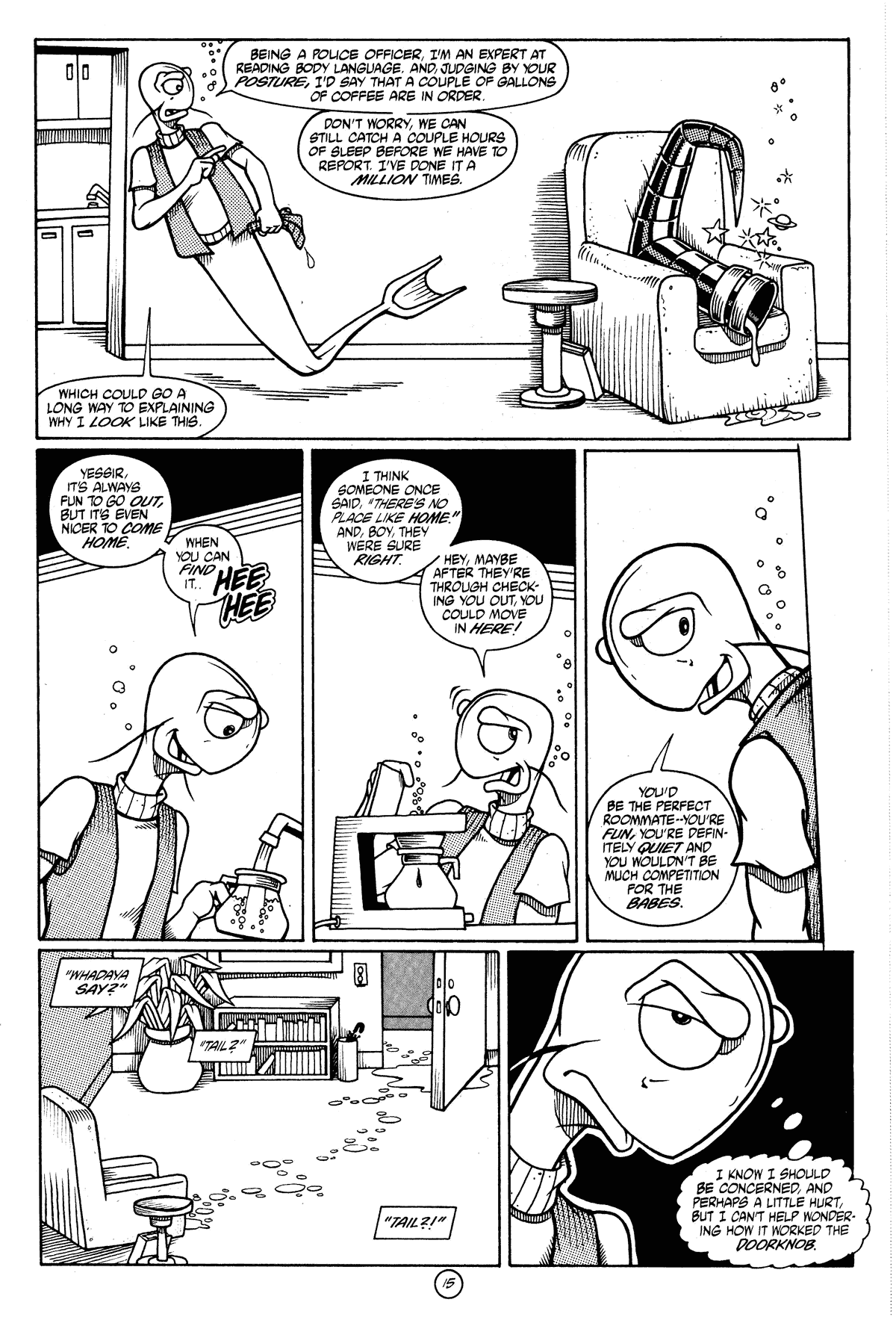 Read online Fish Shticks comic -  Issue #1 - 17