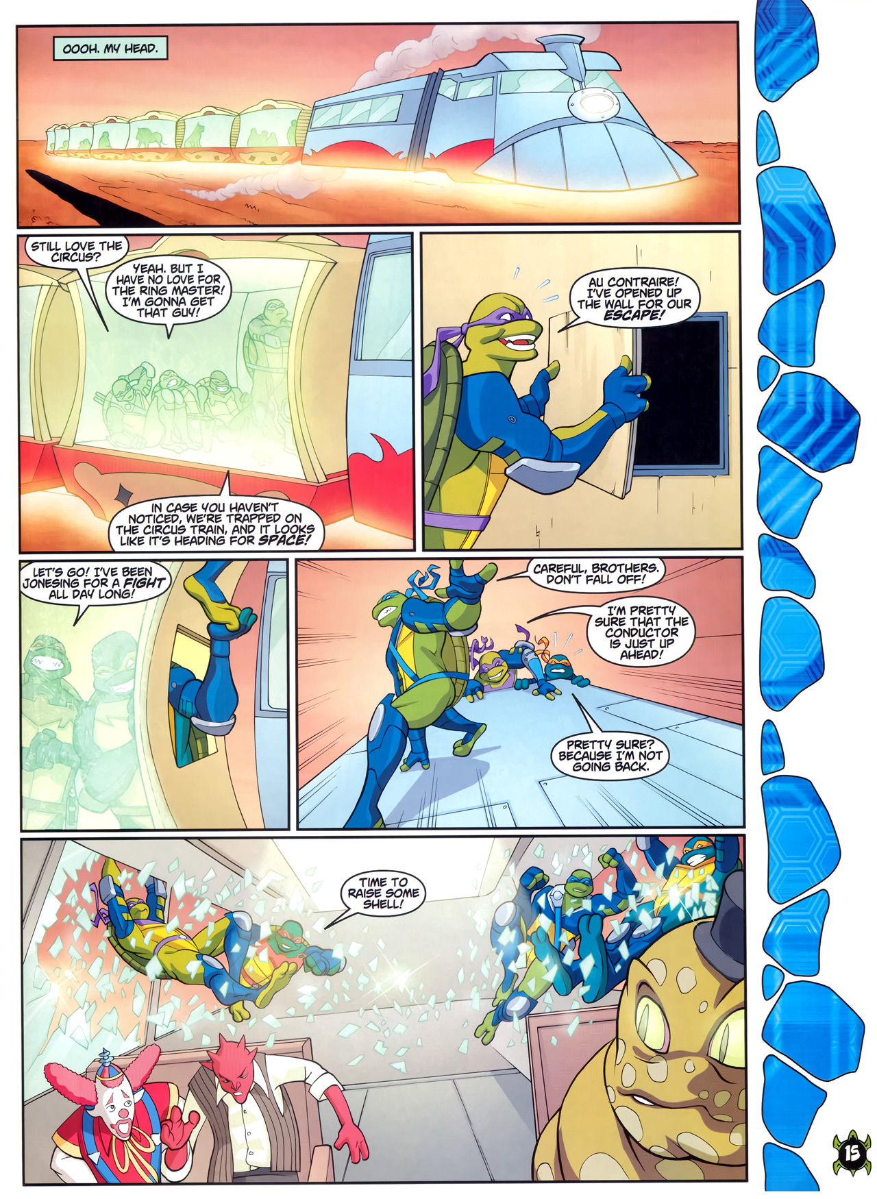 Read online Teenage Mutant Ninja Turtles Comic comic -  Issue #3 - 15