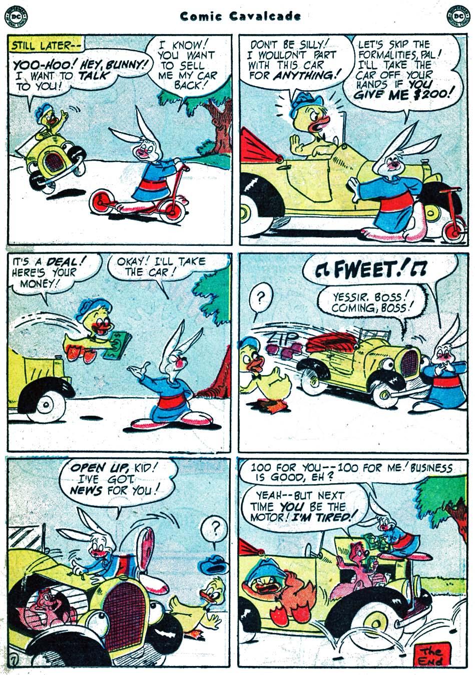 Read online Comic Cavalcade comic -  Issue #42 - 50