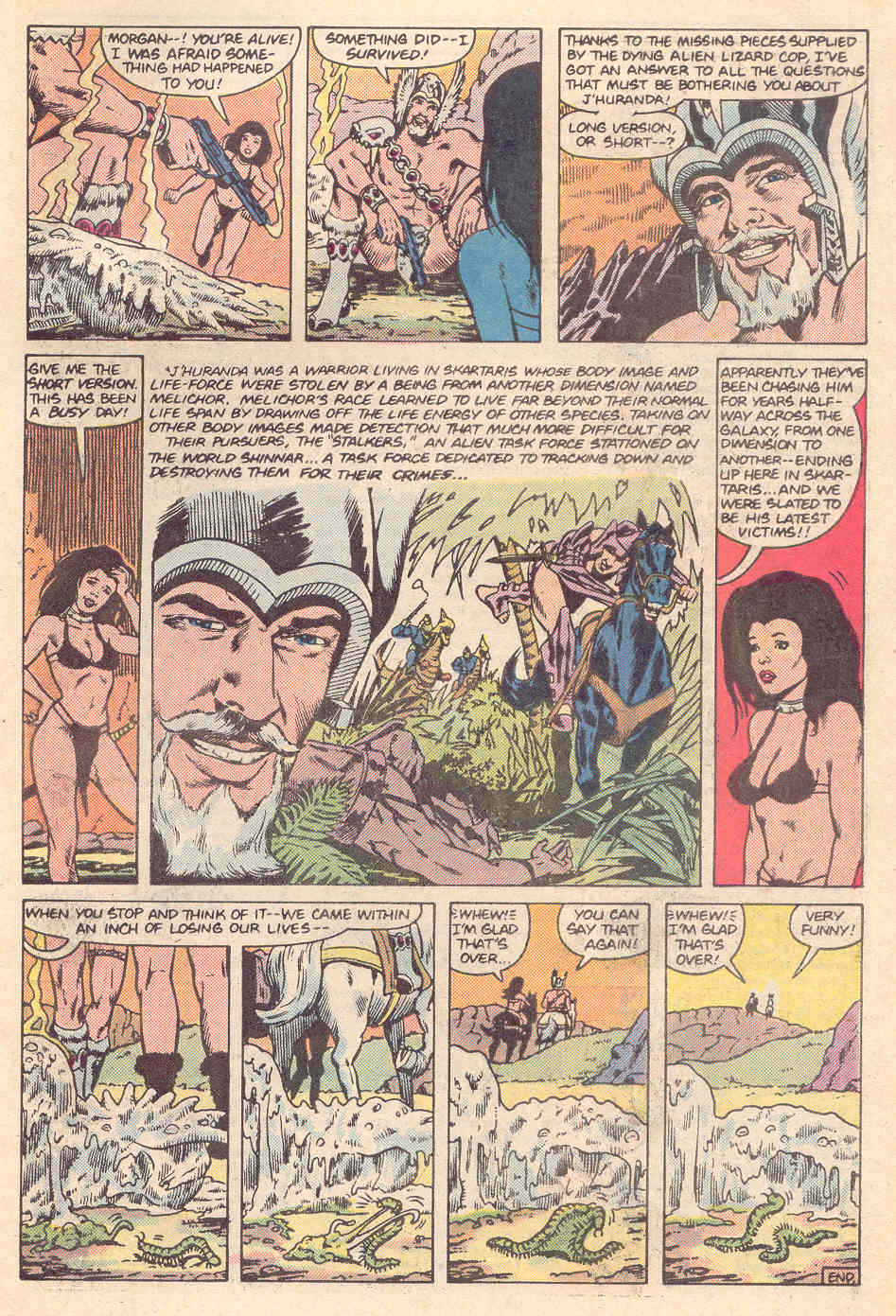 Read online Warlord (1976) comic -  Issue #105 - 22