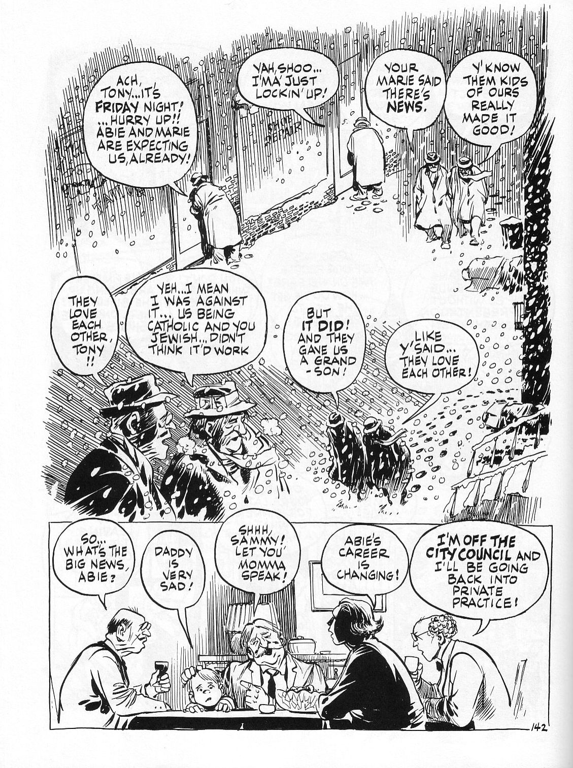 Read online Dropsie Avenue, The Neighborhood comic -  Issue # Full - 144