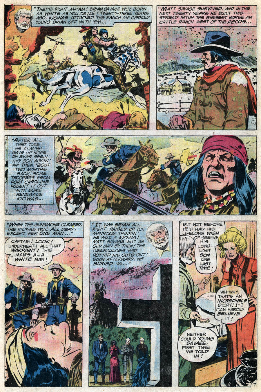 Read online Weird Western Tales (1972) comic -  Issue #40 - 8
