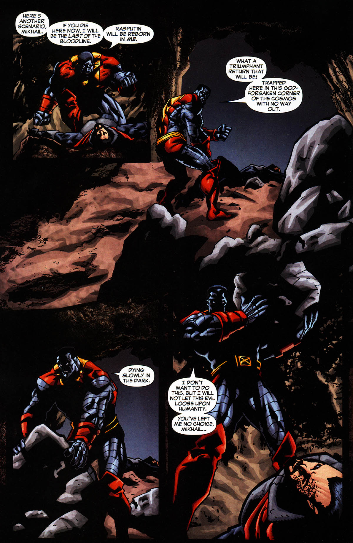 Read online X-Men: Colossus Bloodline comic -  Issue #4 - 31