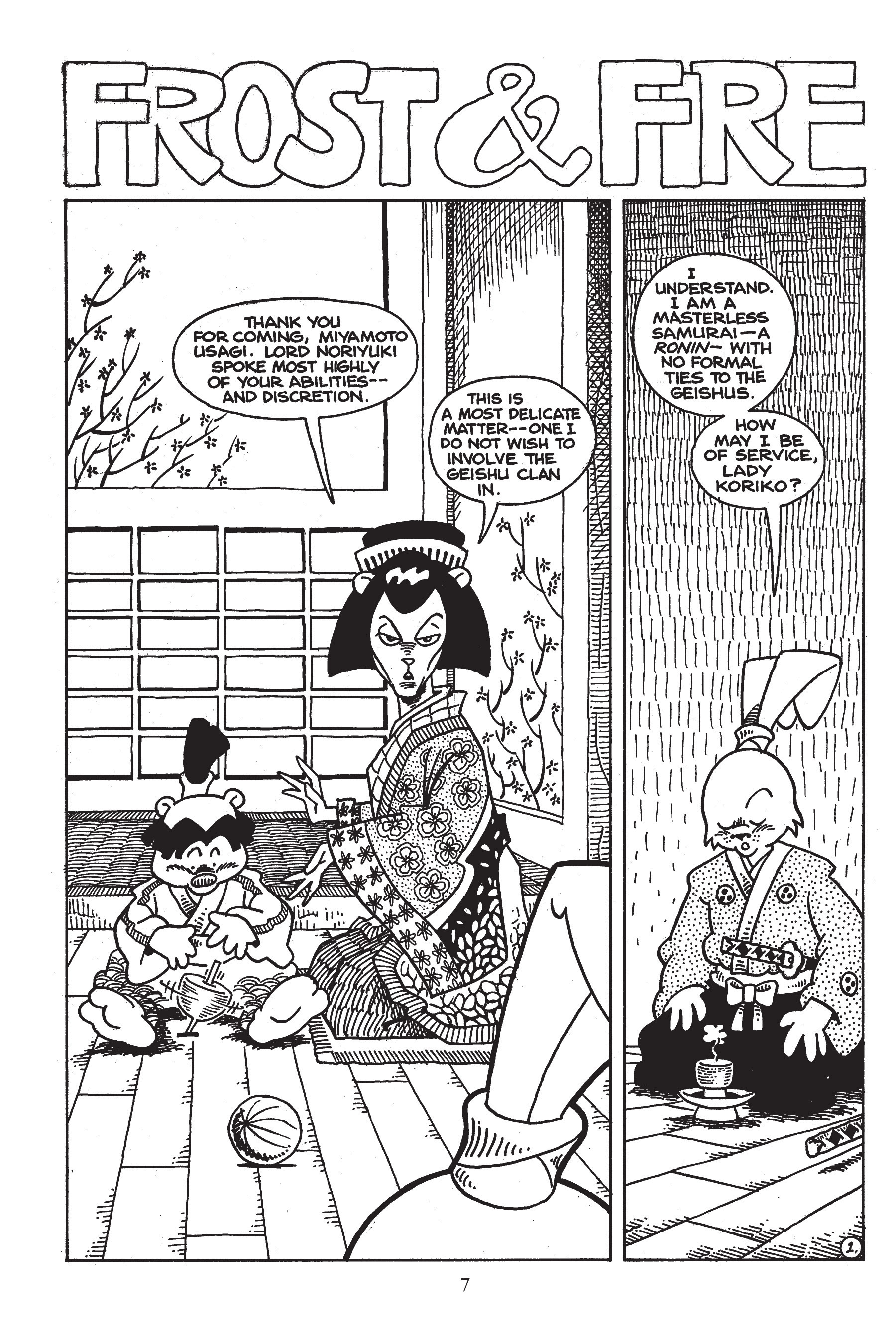 Read online Usagi Yojimbo (1987) comic -  Issue # _TPB 5 - 8