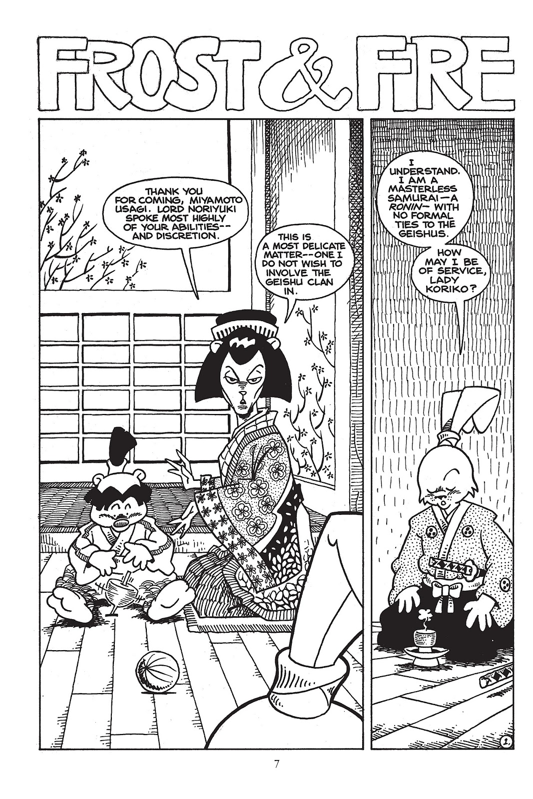 Usagi Yojimbo (1987) issue TPB 5 - Page 8